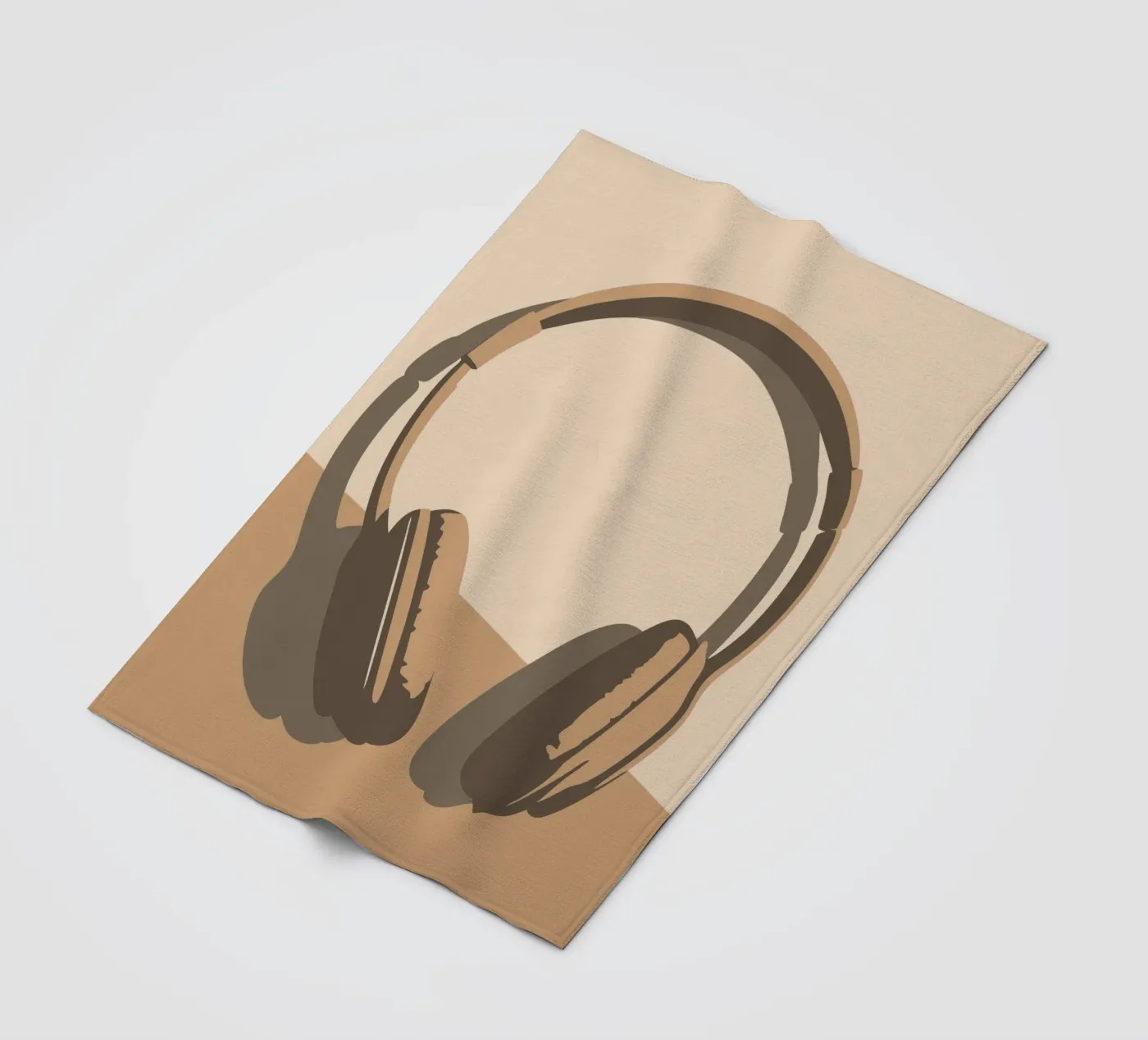 Kopfhörer Fleecedecke von MUSIC EDITION