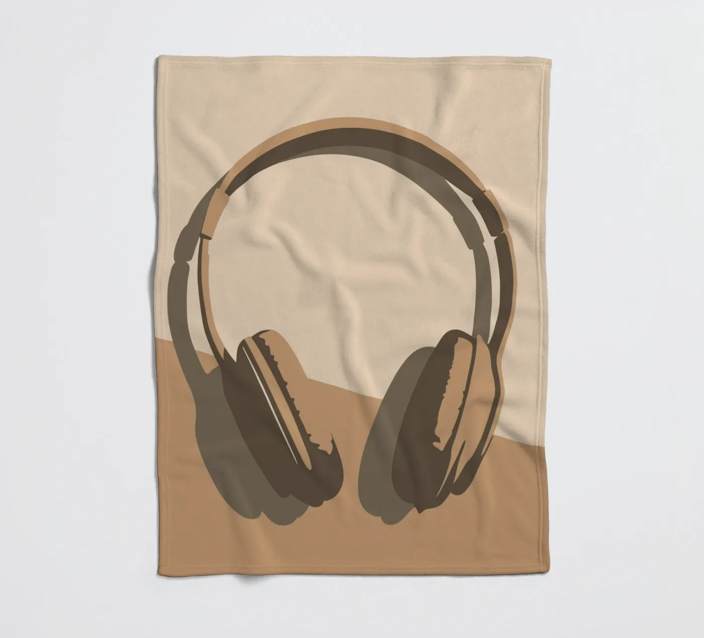 Kopfhörer Fleecedecke von MUSIC EDITION