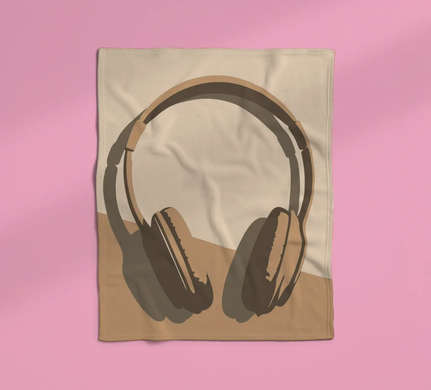 Kopfhörer Fleecedecke von MUSIC EDITION