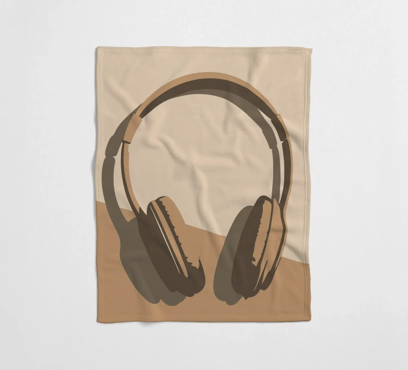Kopfhörer Fleecedecke von MUSIC EDITION
