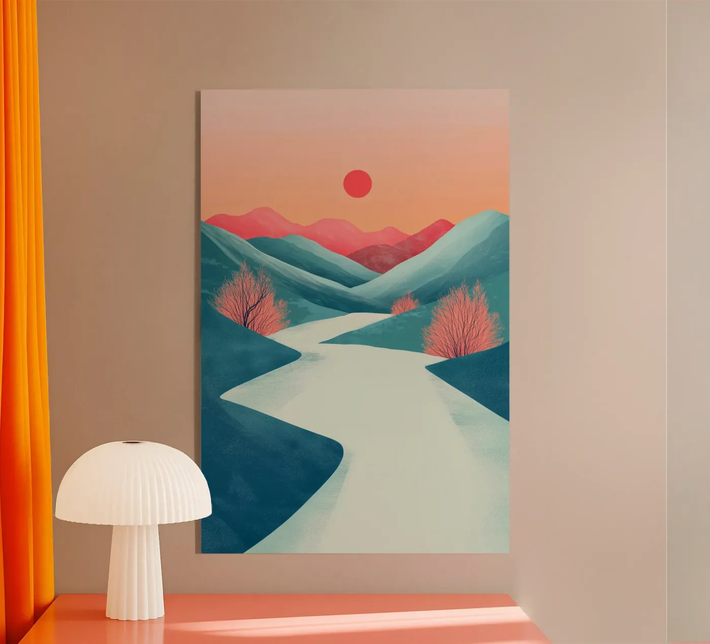 Rivière verte plexiglas de Synthaira