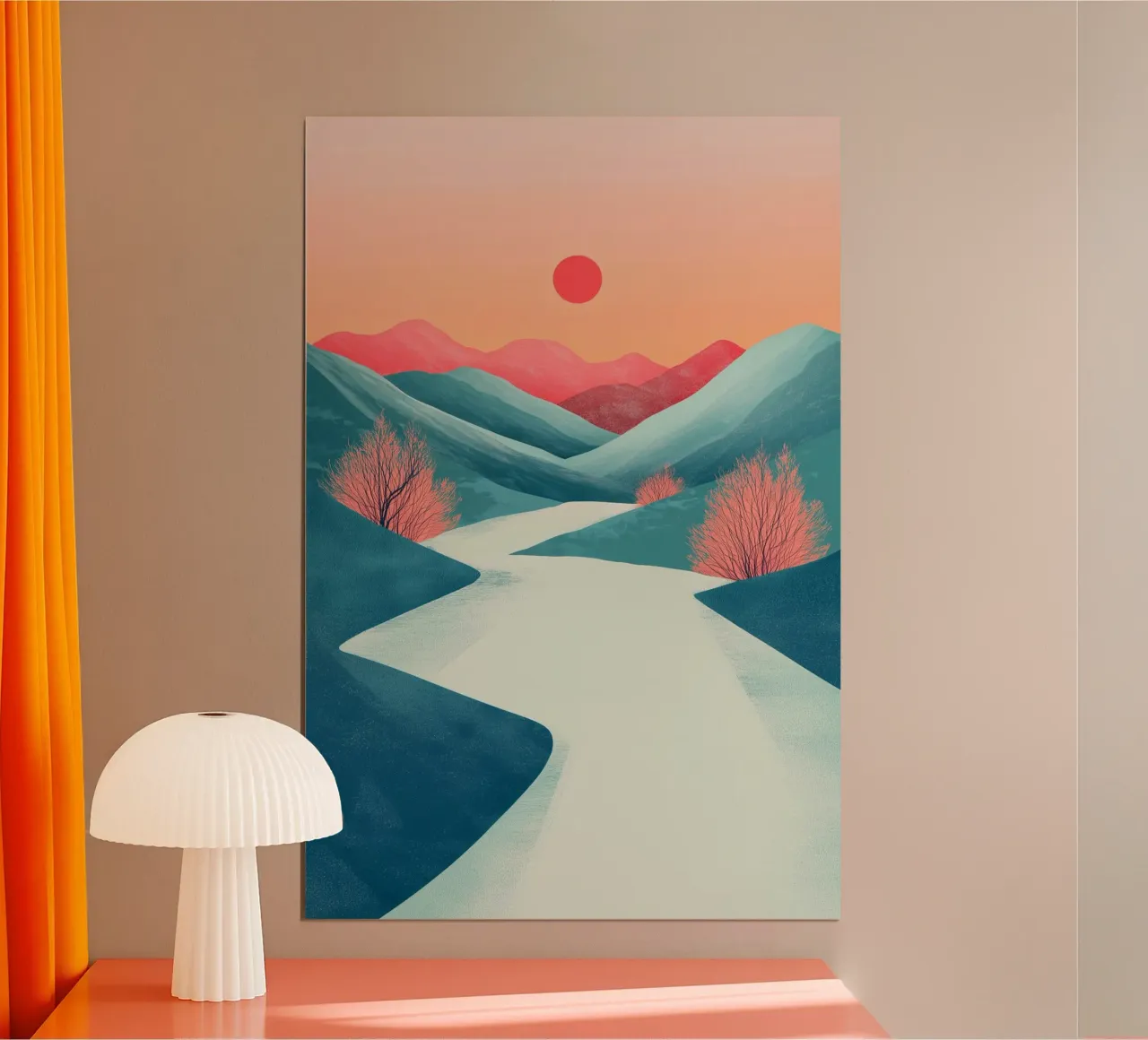 Green river poster by Synthaira