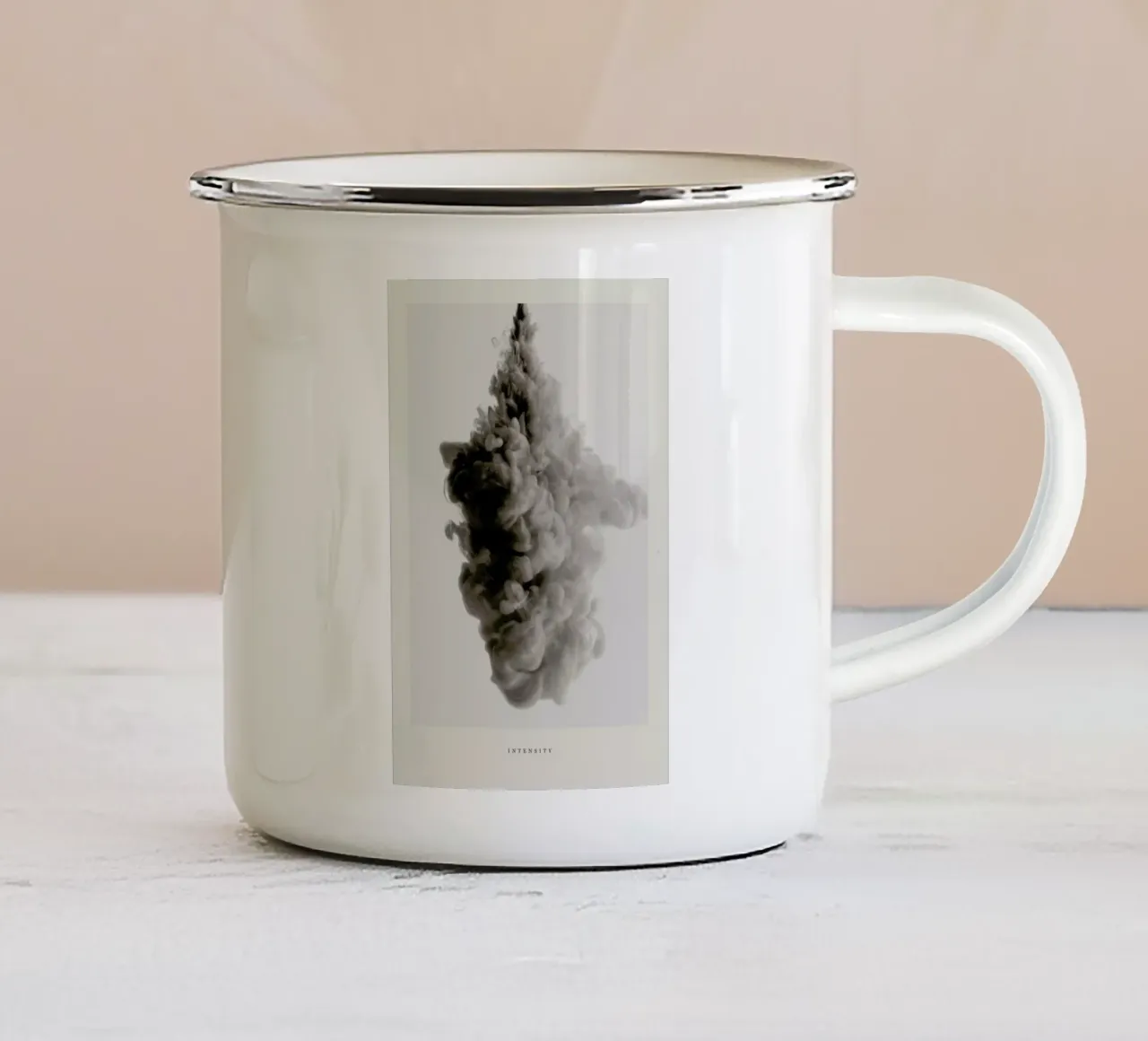 Intensity tazza in smalto da Graphite