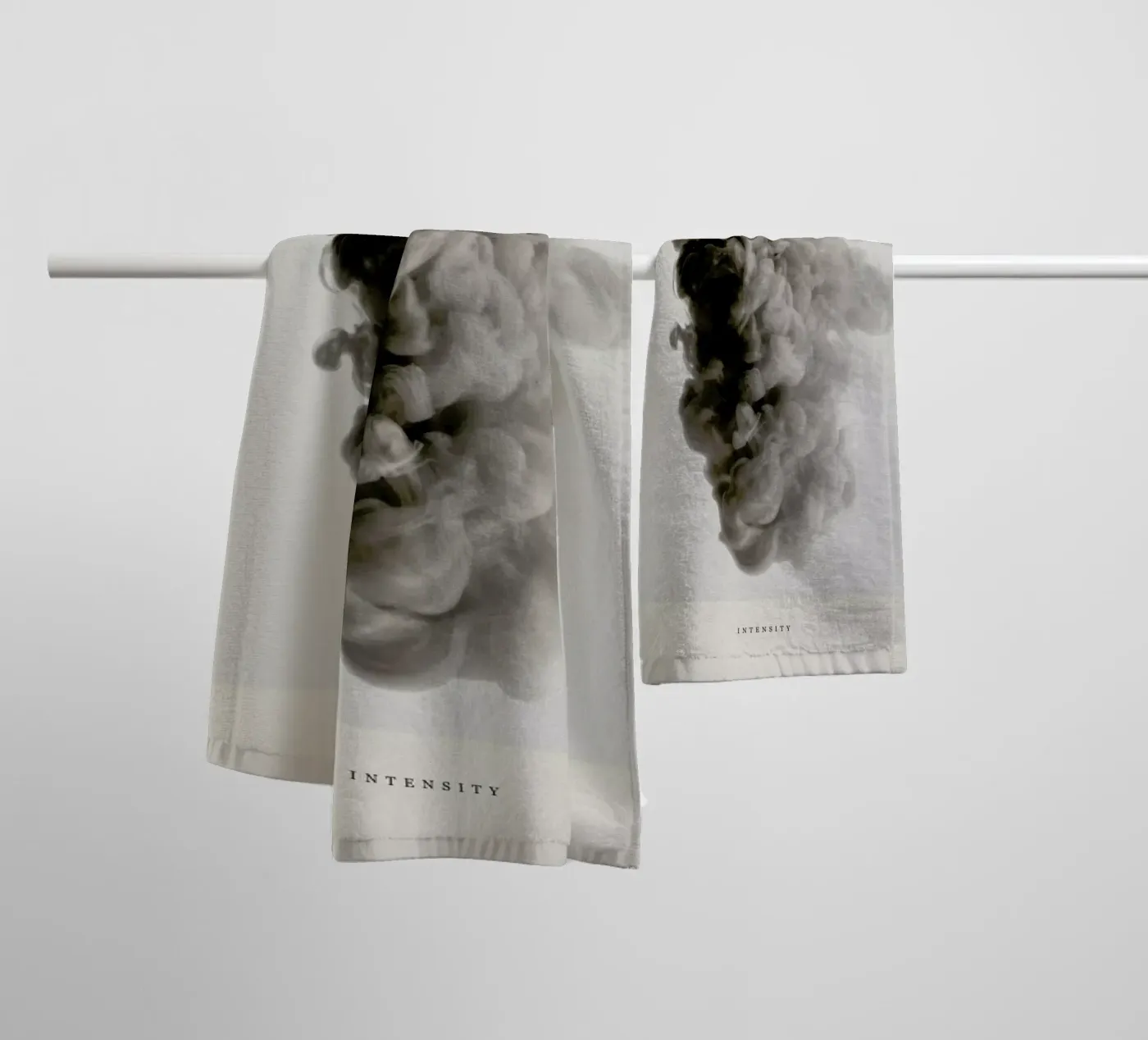Intensity badhanddoek van Graphite