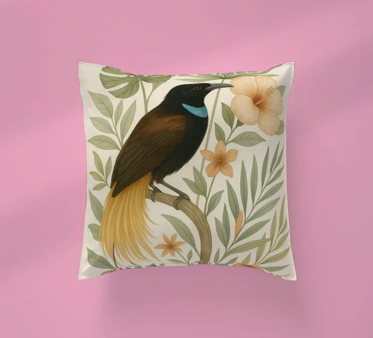 Tropical Bird of Paradise coussin de Studio M