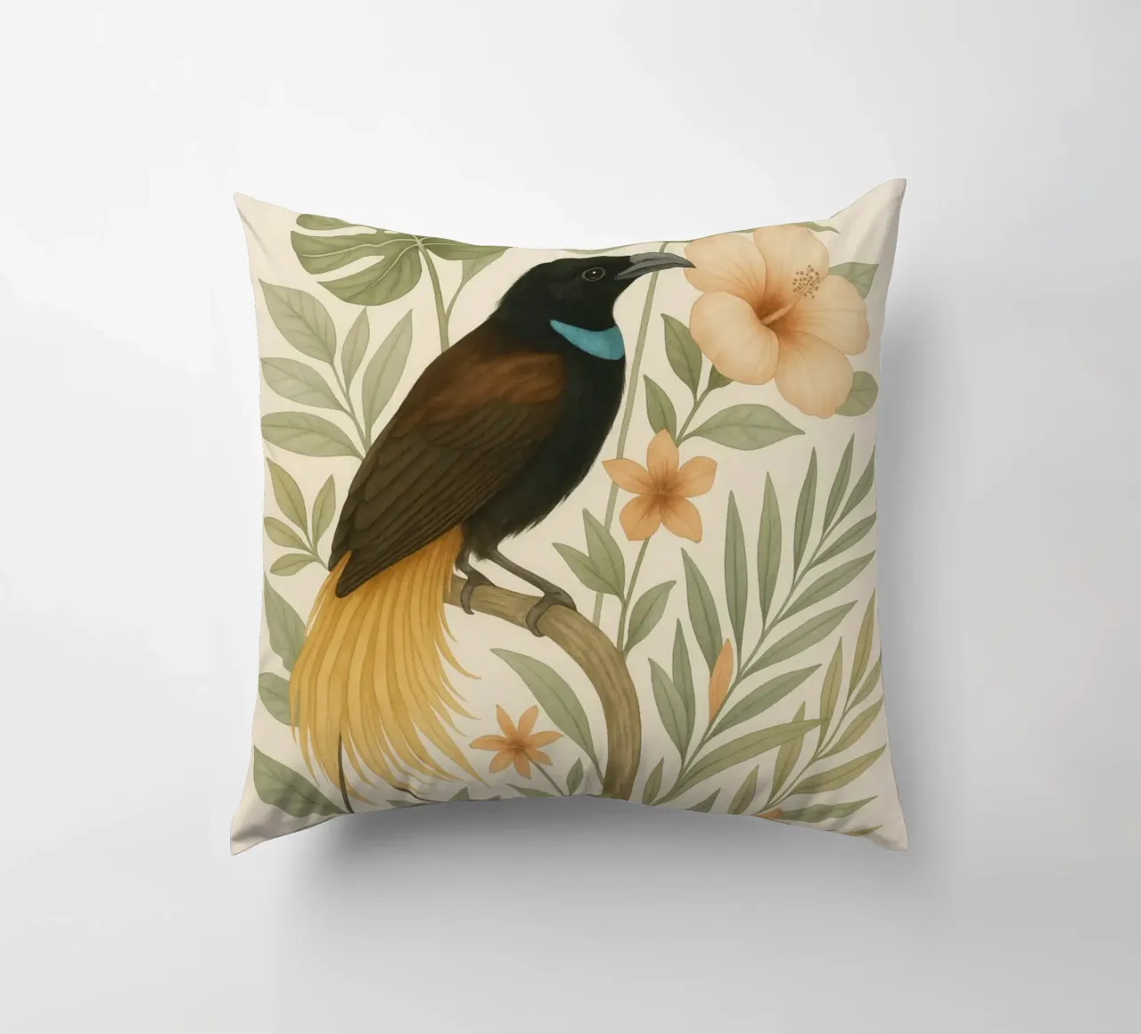 Tropical Bird of Paradise coussin de Studio M