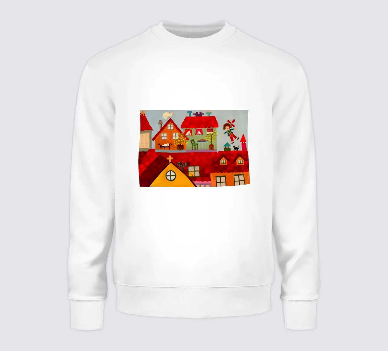 Karlsson on the roof sweatshirt by irenissima