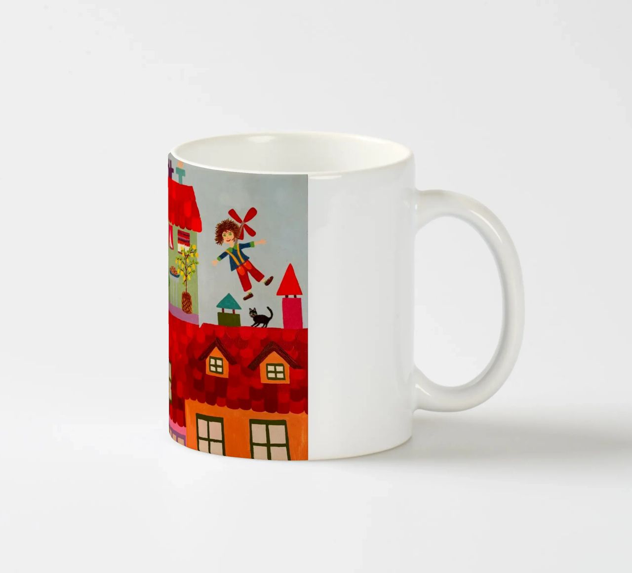 Karlsson sul tetto tazza in ceramica da irenissima