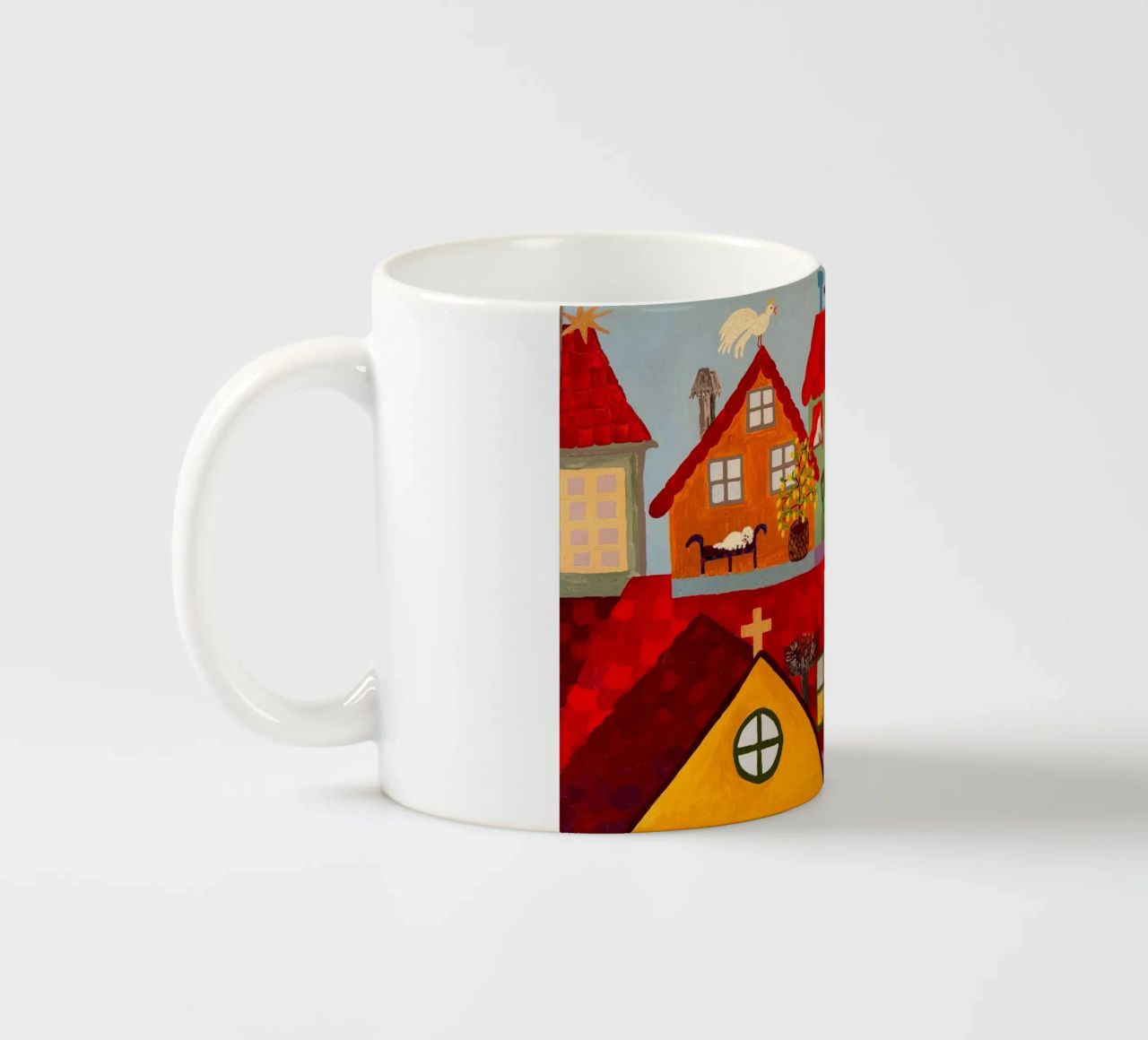 Karlsson sul tetto tazza in ceramica da irenissima