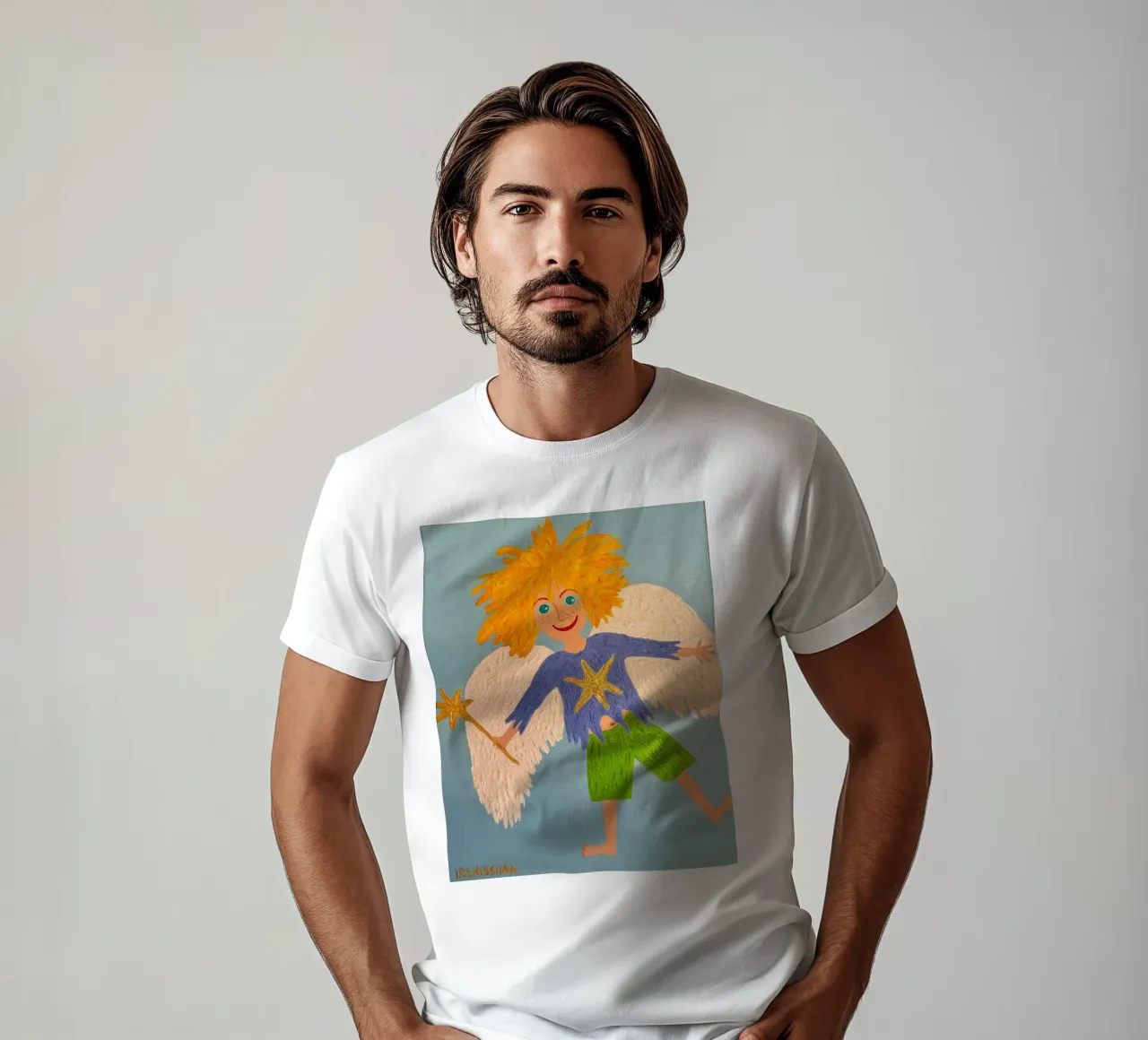 L'angelo Cédric t-shirt da irenissima