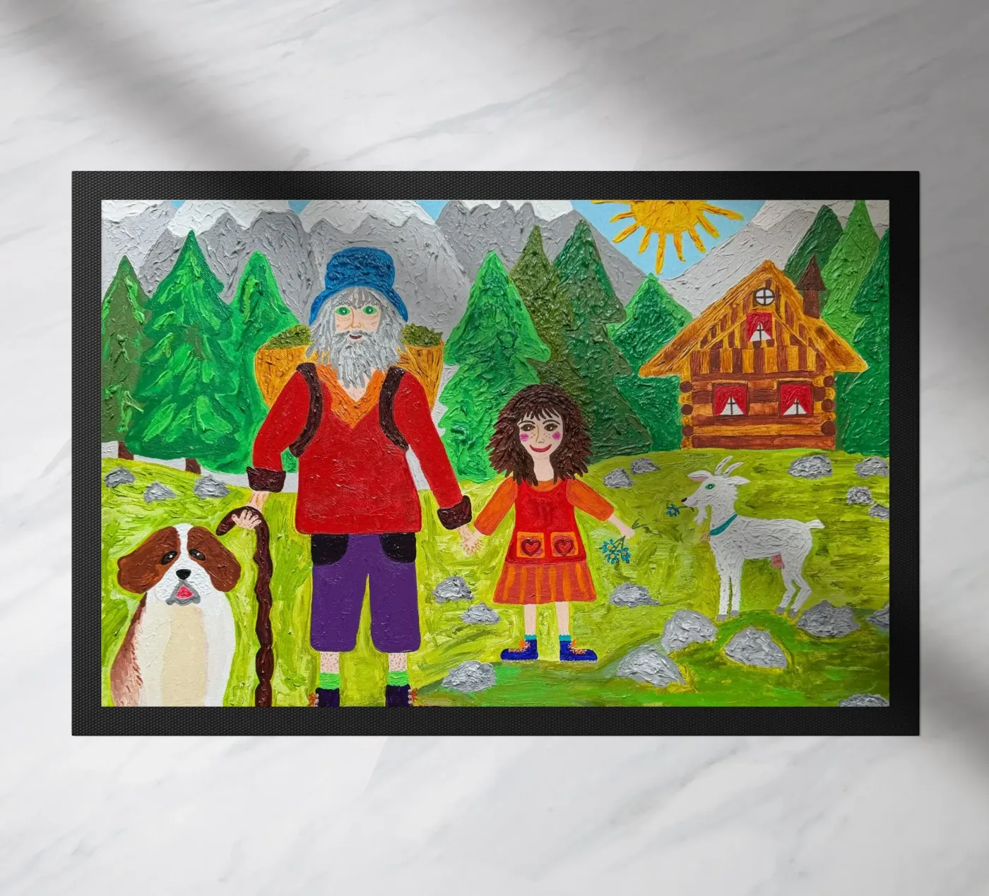 Heidi doormat by irenissima