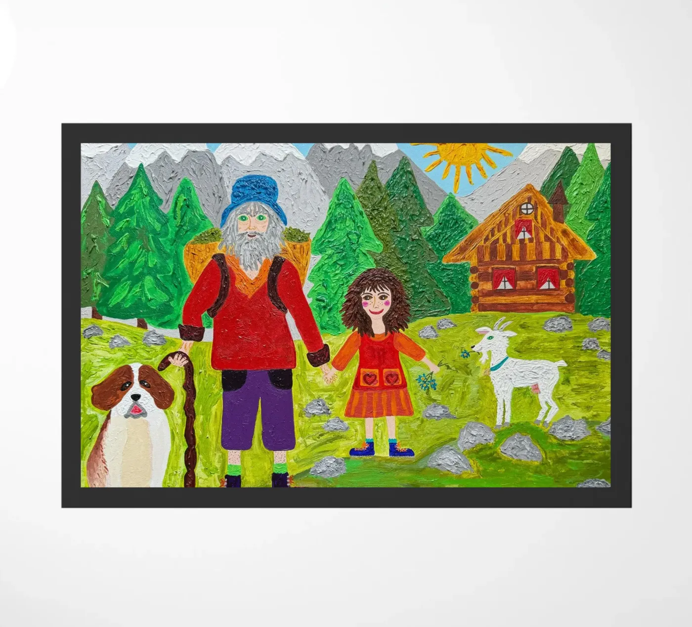 Heidi doormat by irenissima