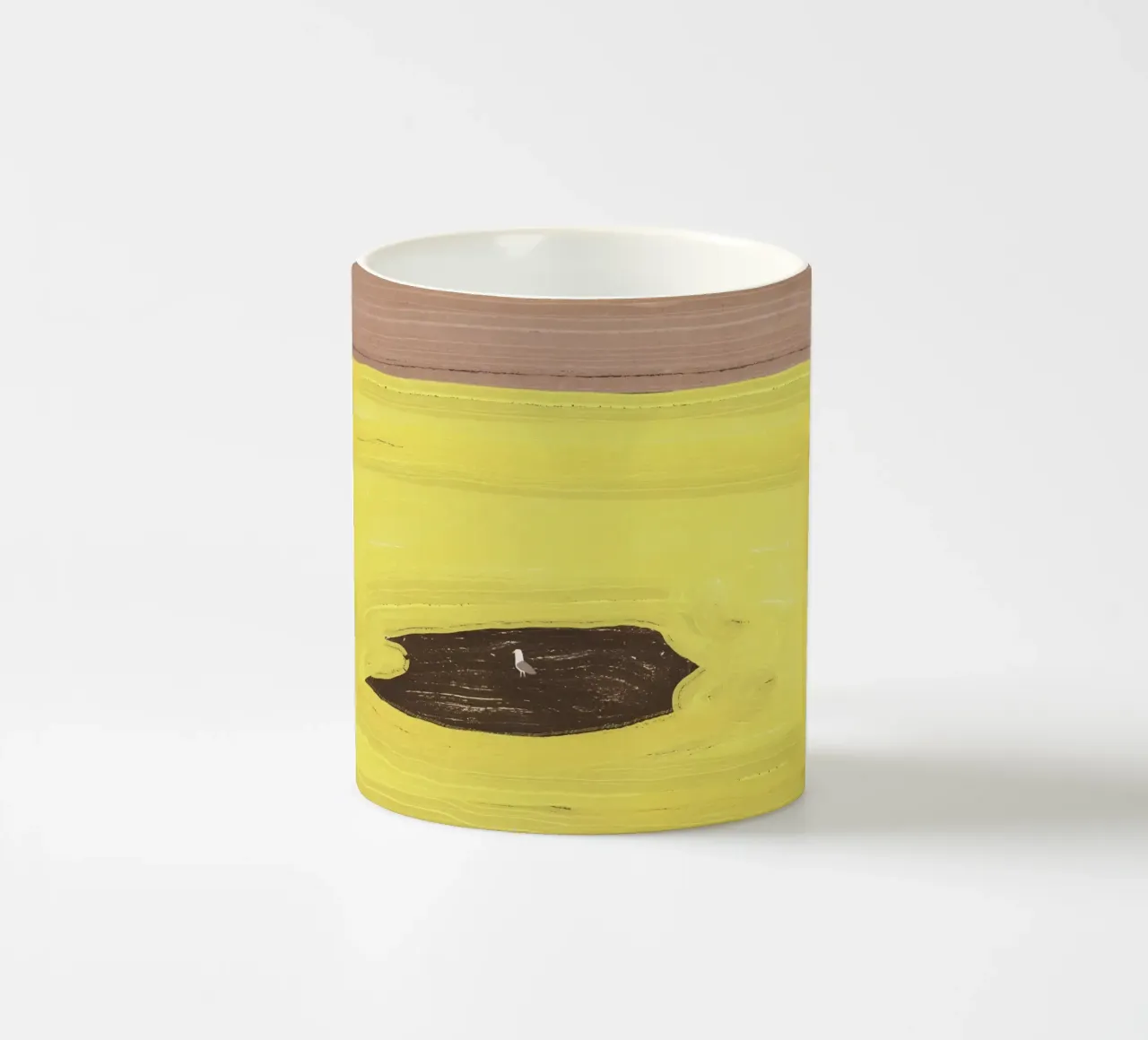 Gabbiano nel fango tazza in ceramica da Little Dean
