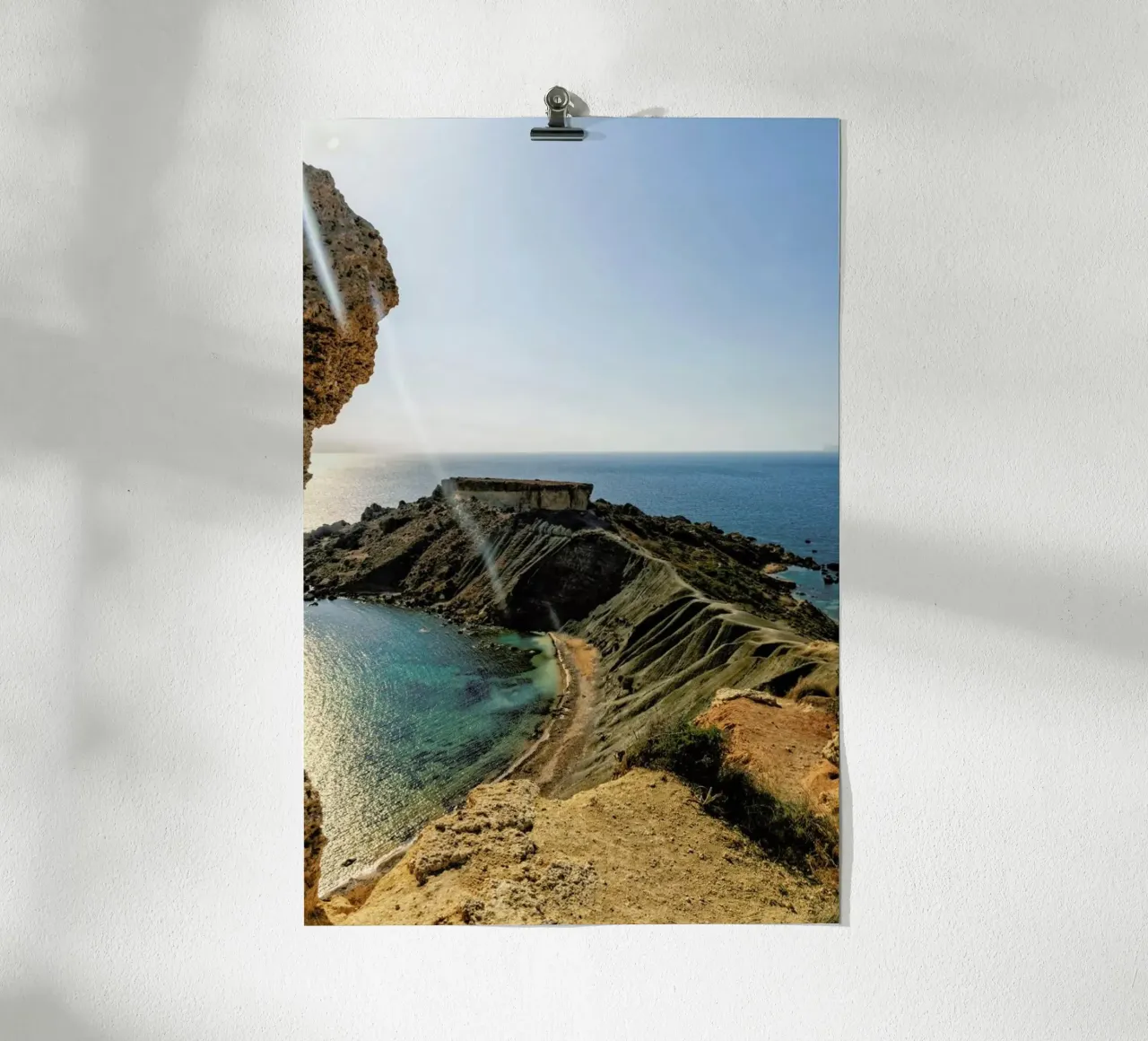 Magical Malta Vulcanic Mountain Hahnemühle von Curious Collections by Marielle Leenders