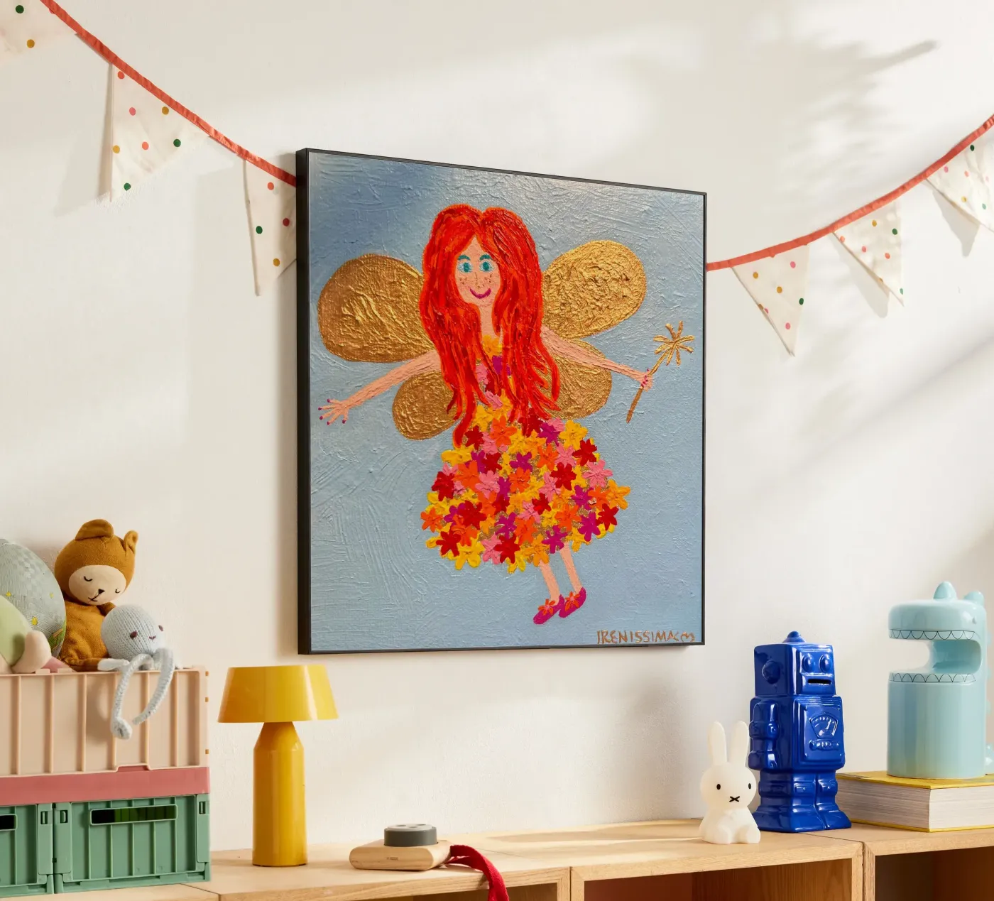 Die Fee Celeste alluminio dibond da irenissima