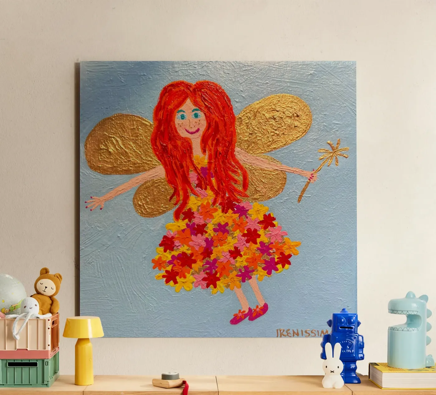 Die Fee Celeste alluminio dibond da irenissima