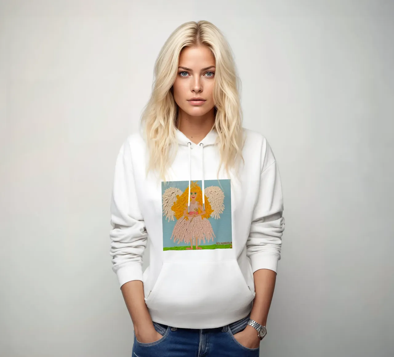 La fata Chloe felpa con cappuccio da irenissima