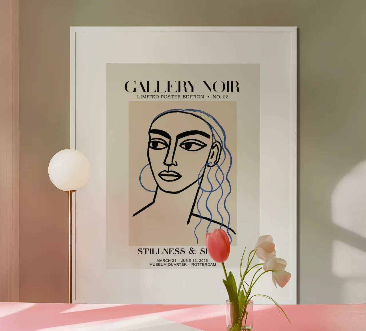 Gallery No 22 poster con telaio in alluminio da treechild