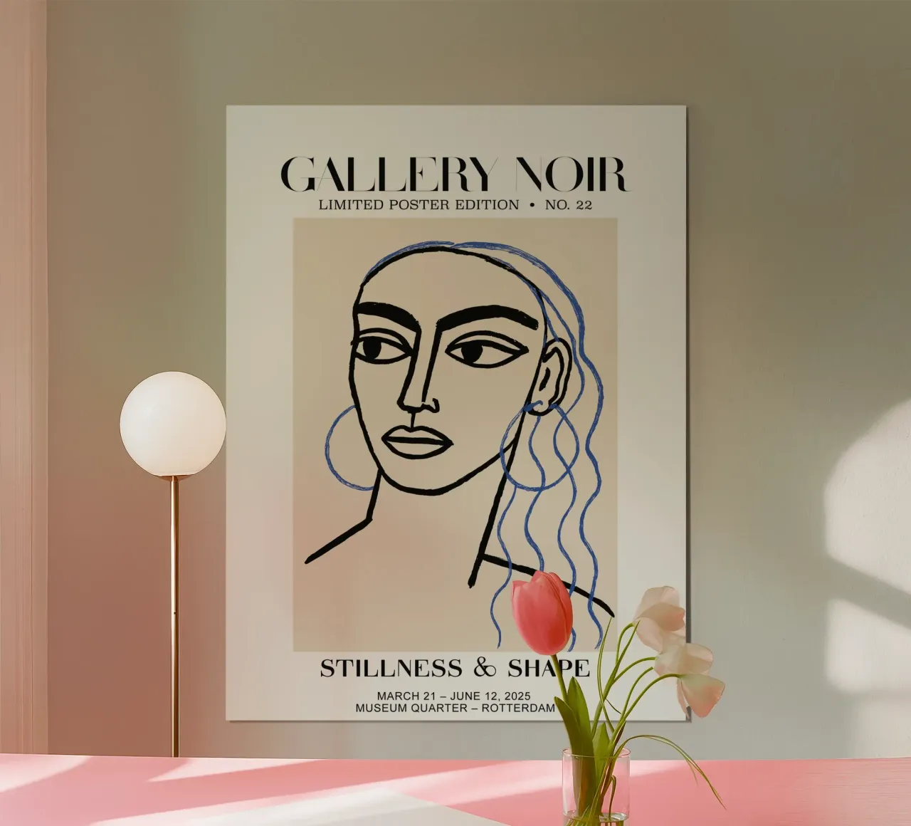 Gallery No 22 poster con telaio in alluminio da treechild