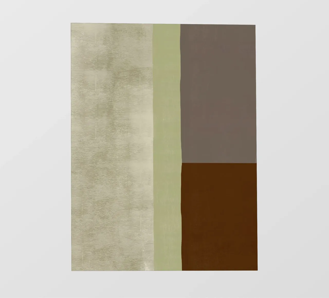 Collage minimale 06 telo in pvc da Little Dean