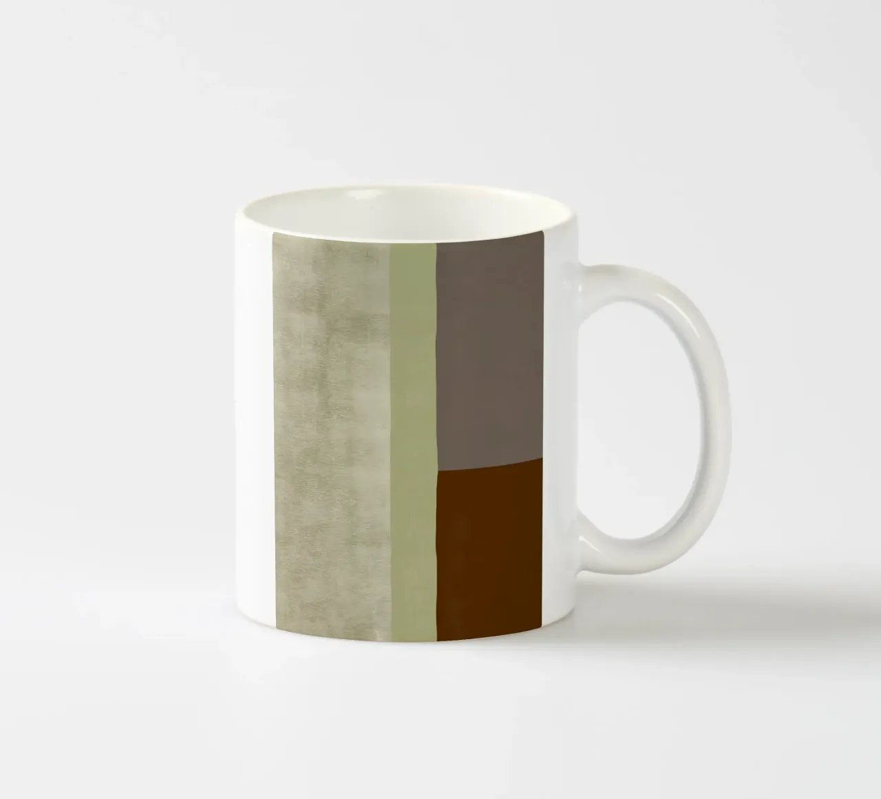 Collage minimale 06 tazza in ceramica da Little Dean