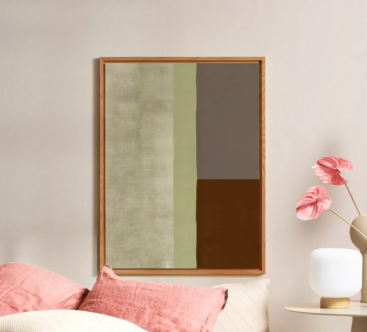 Collage minimale 06 alluminio dibond da Little Dean