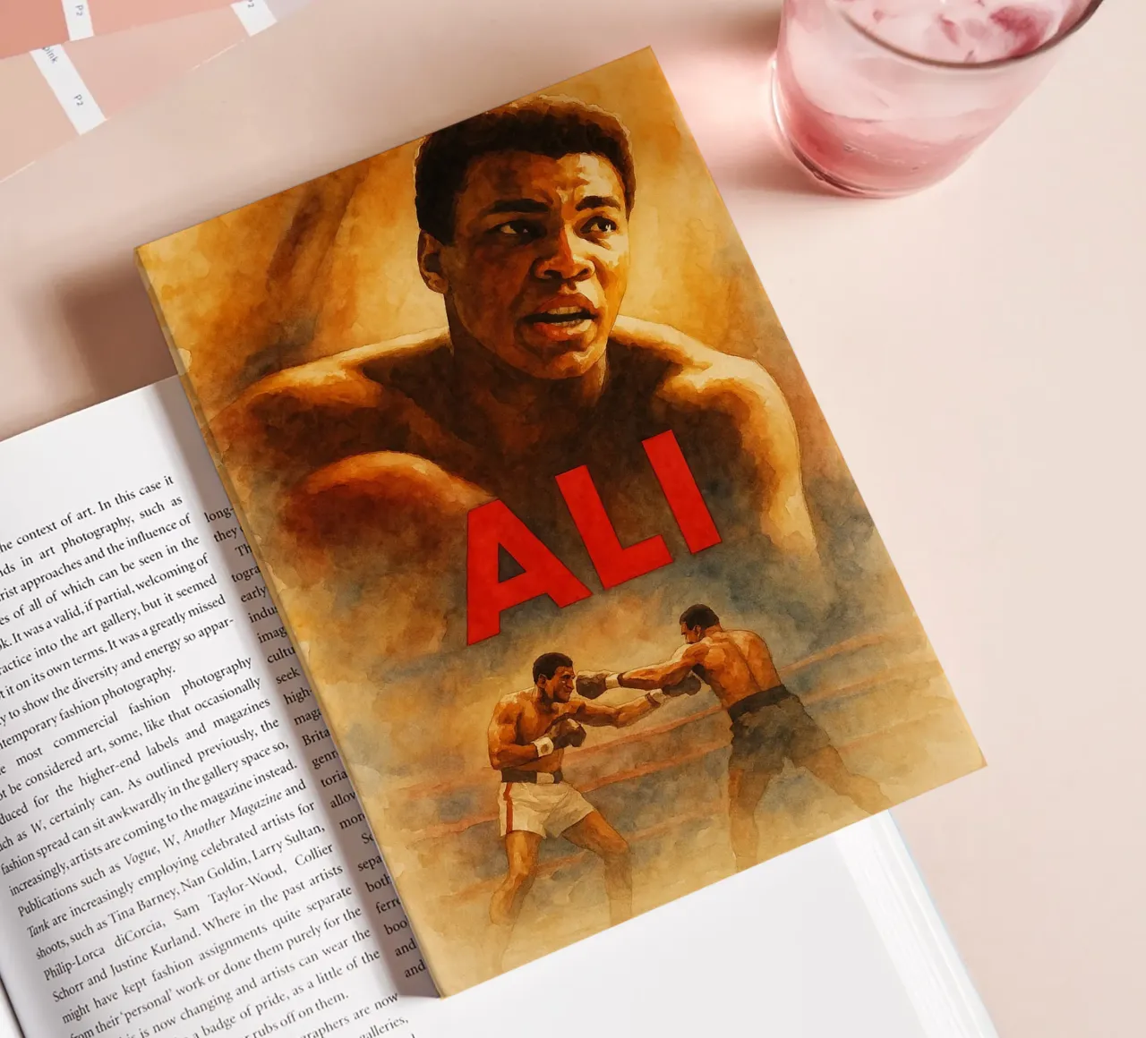 ali repainting imagination reproduction art notebook by SIQAYA