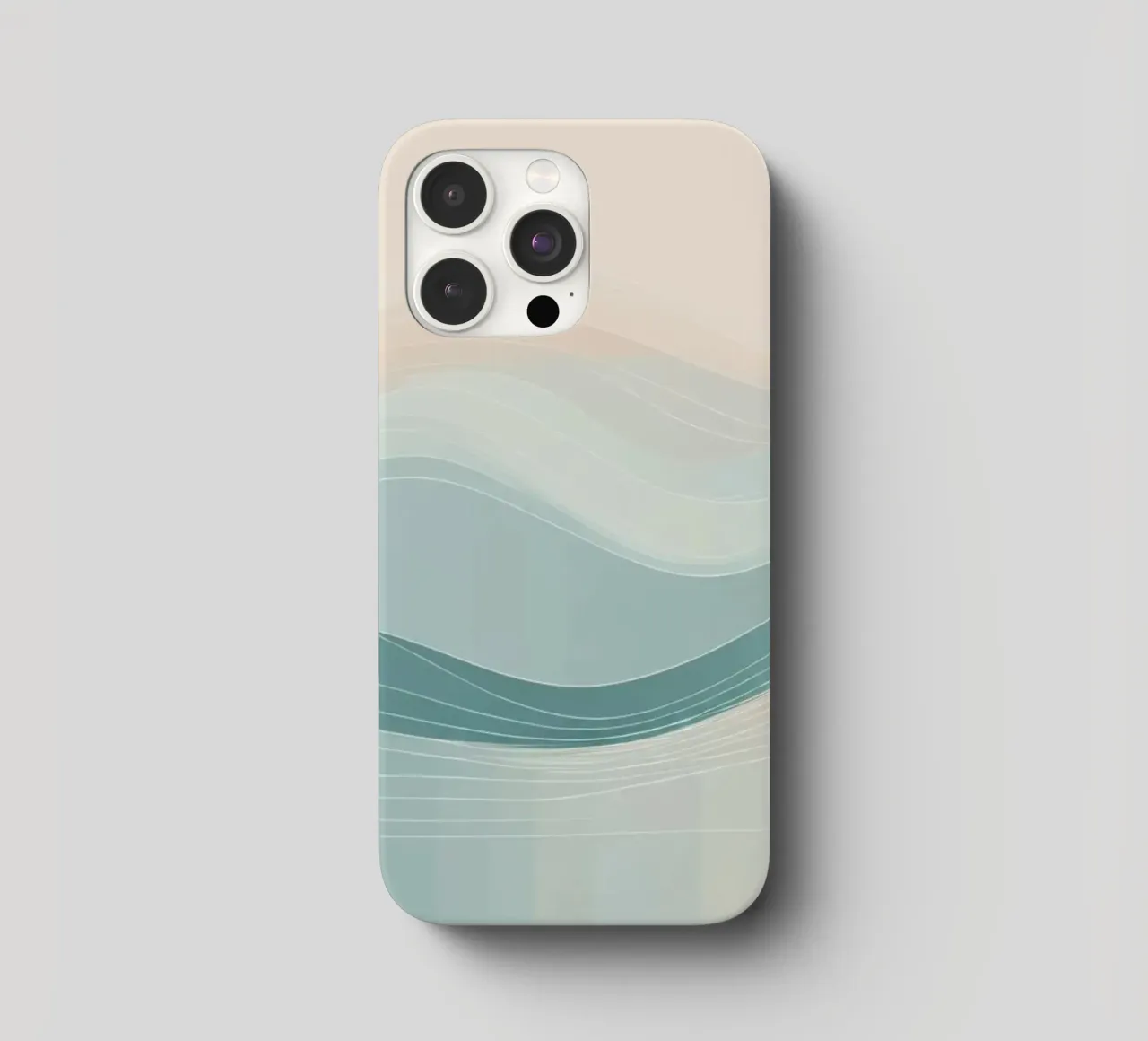 Morbide onde di colore si fondono armoniosamente in un disegno astratto. cover iphone da DesignDoodle