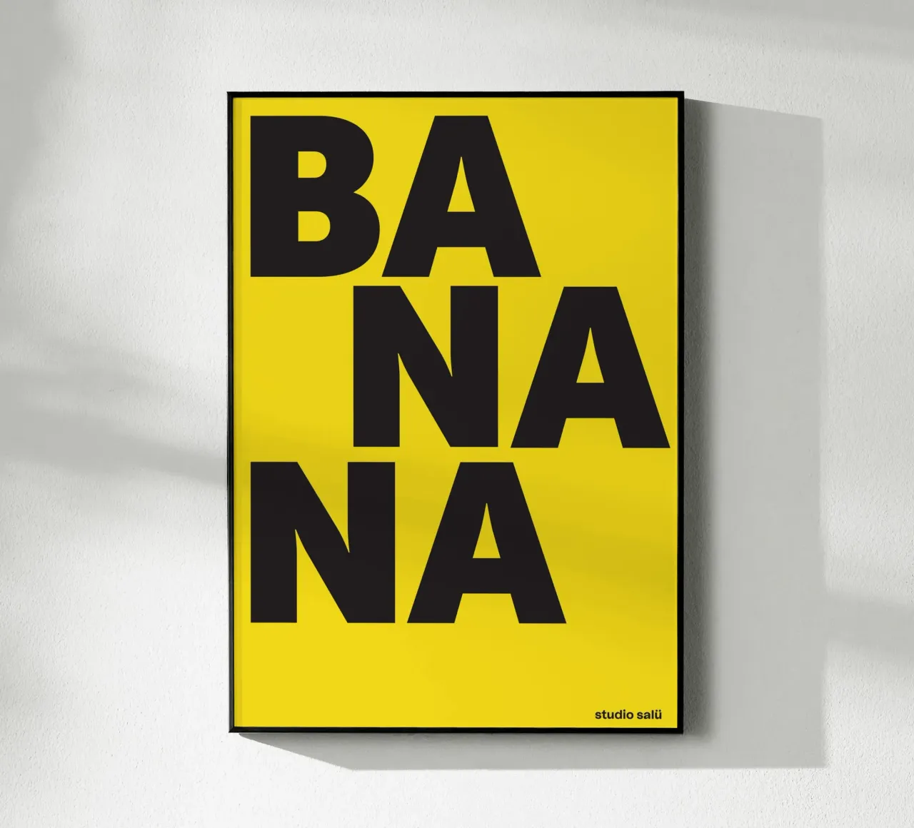 BANANA plexiglass da studio salü