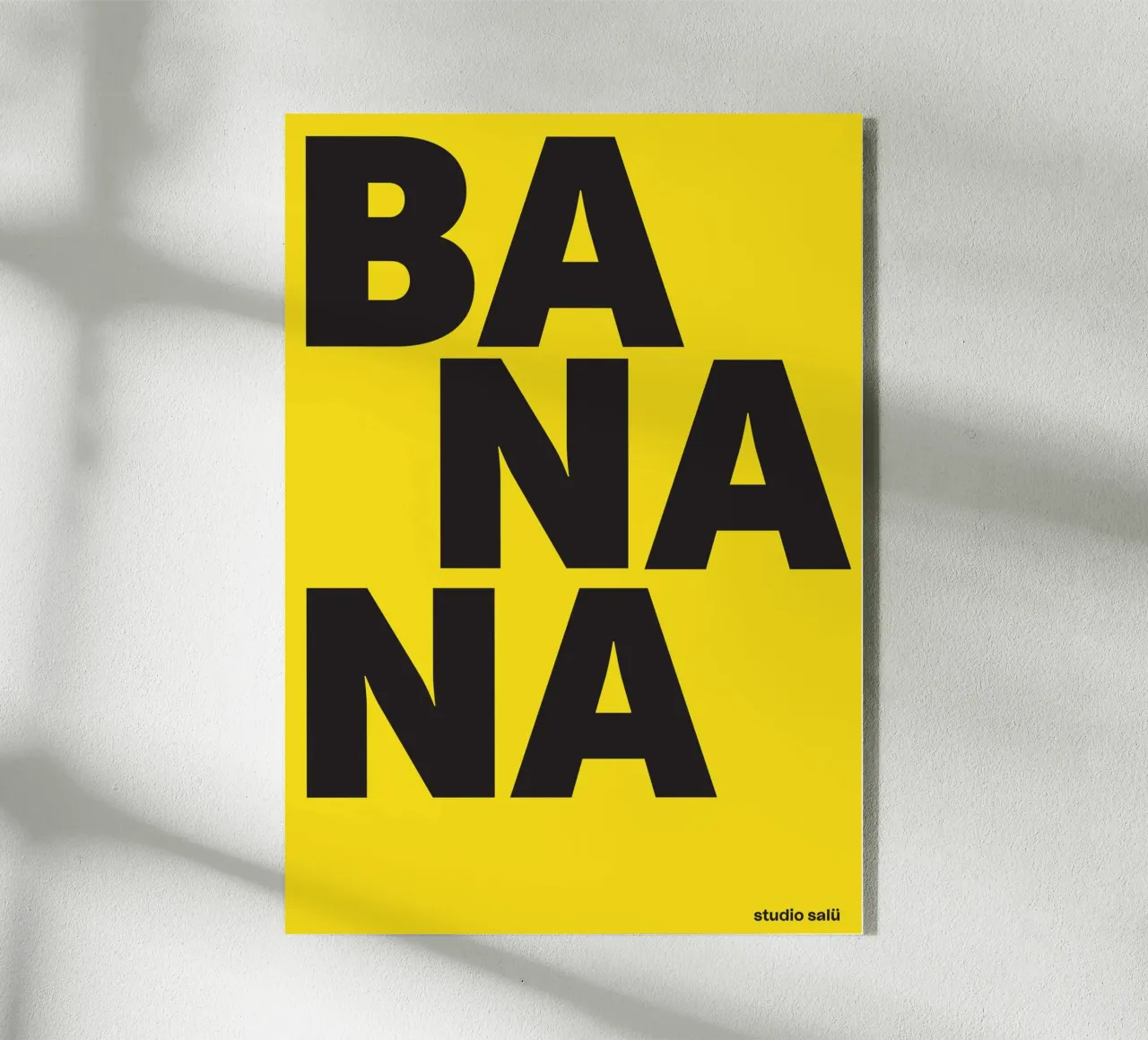 BANANA plexiglass da studio salü