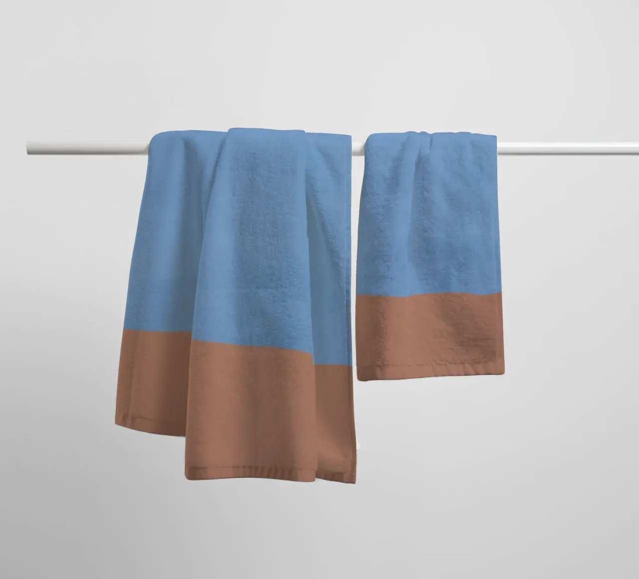 Blu pesca asciugamano da bagno da Little Dean