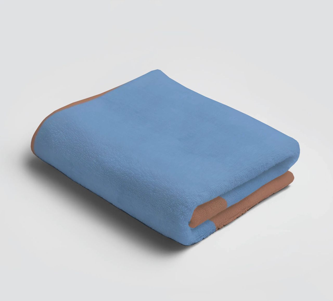 Blu pesca asciugamano da bagno da Little Dean