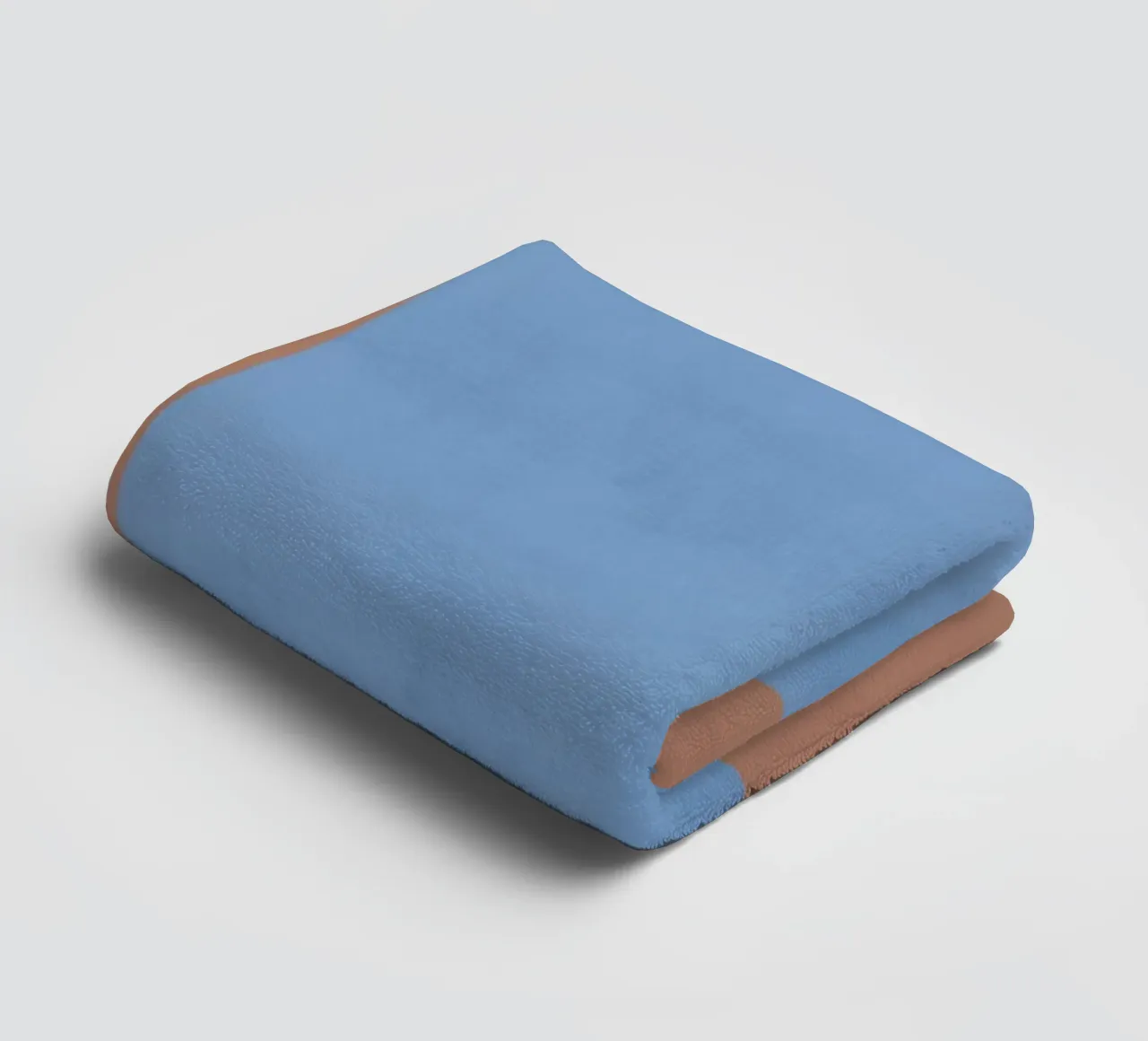 Blu pesca asciugamano da bagno da Little Dean