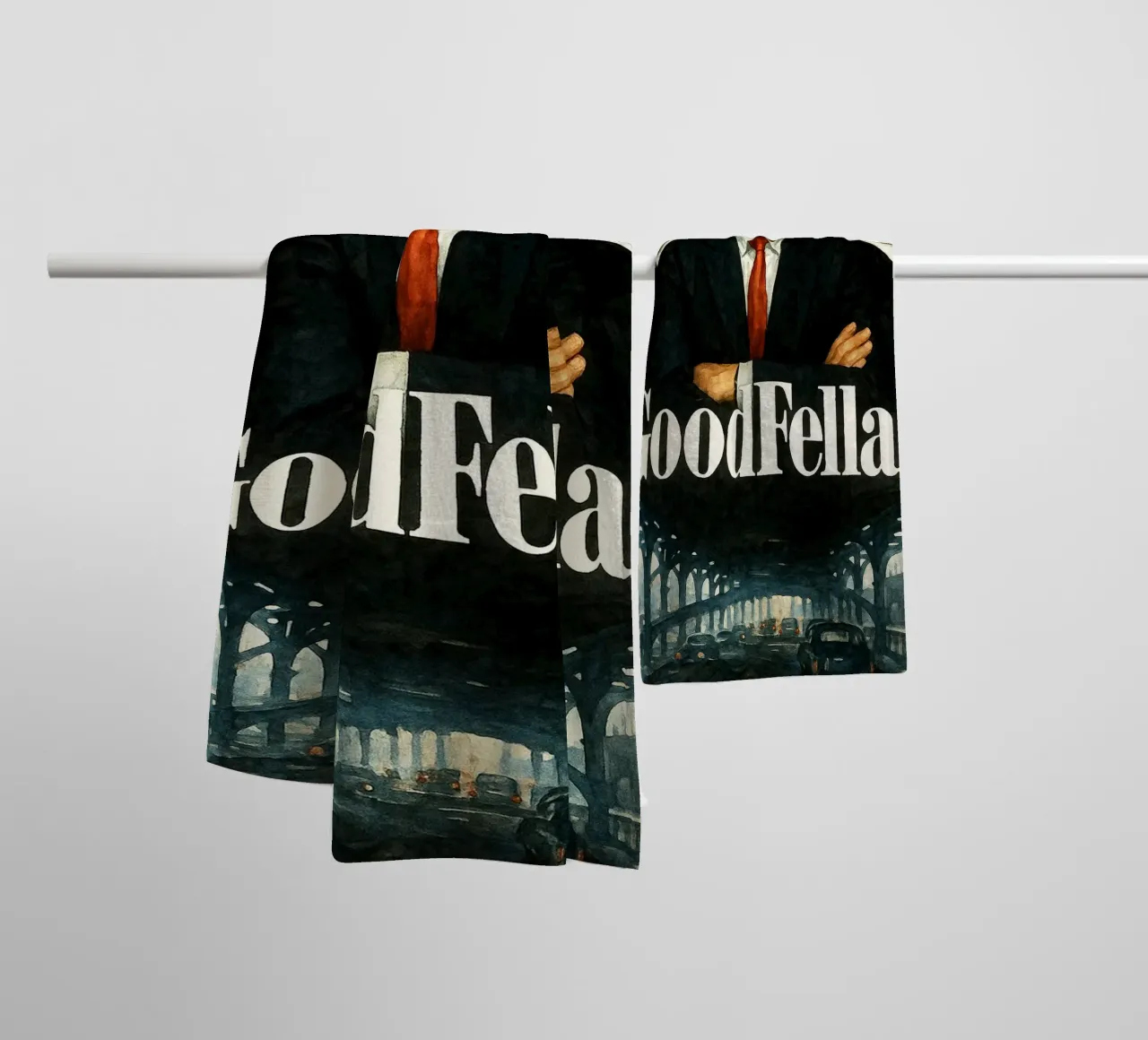 Godfellas repeint l'art de l'imagination serviette de bain de SIQAYA