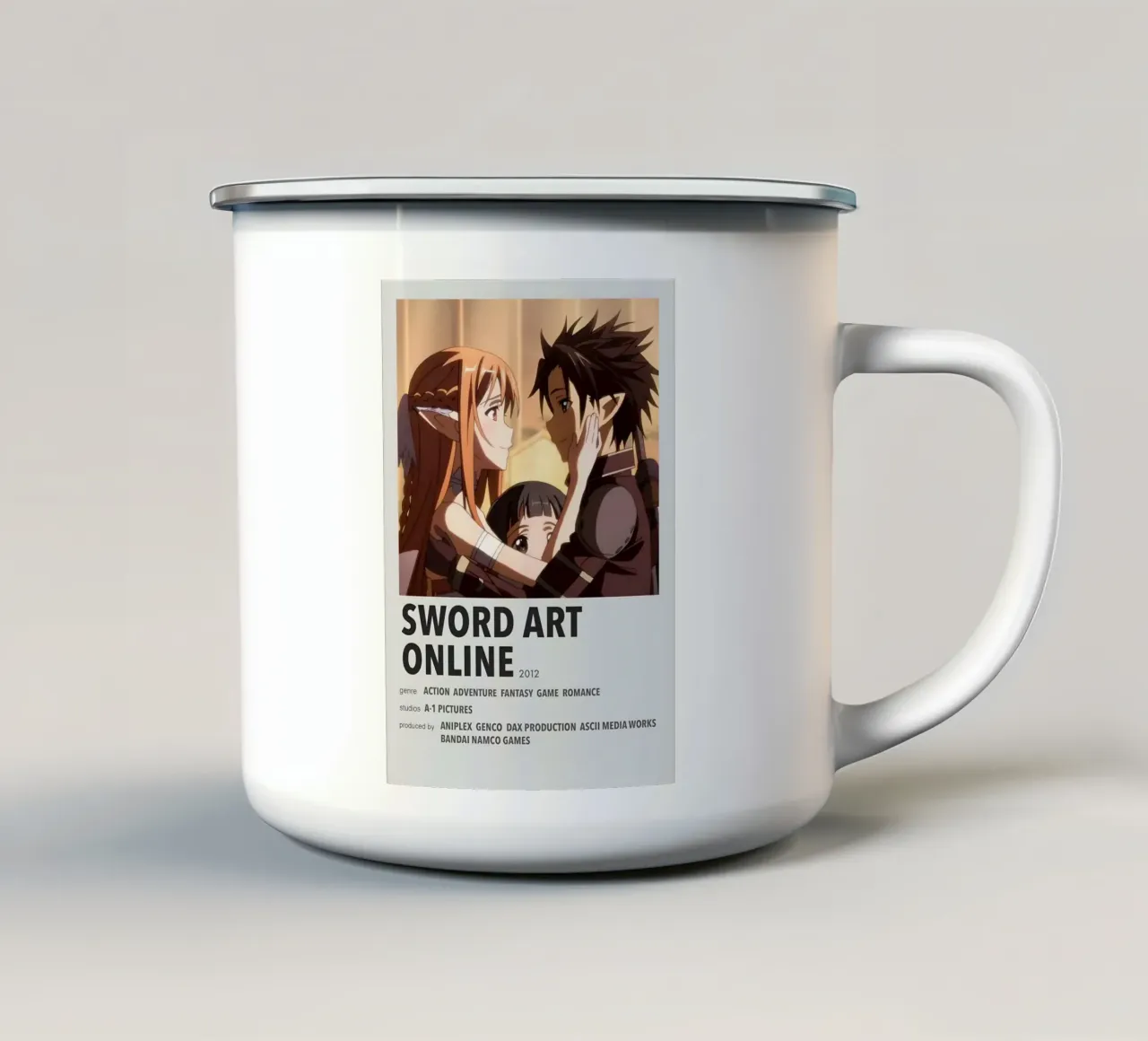SWORD ART ONLINE  2012 tazza in smalto da Totoya