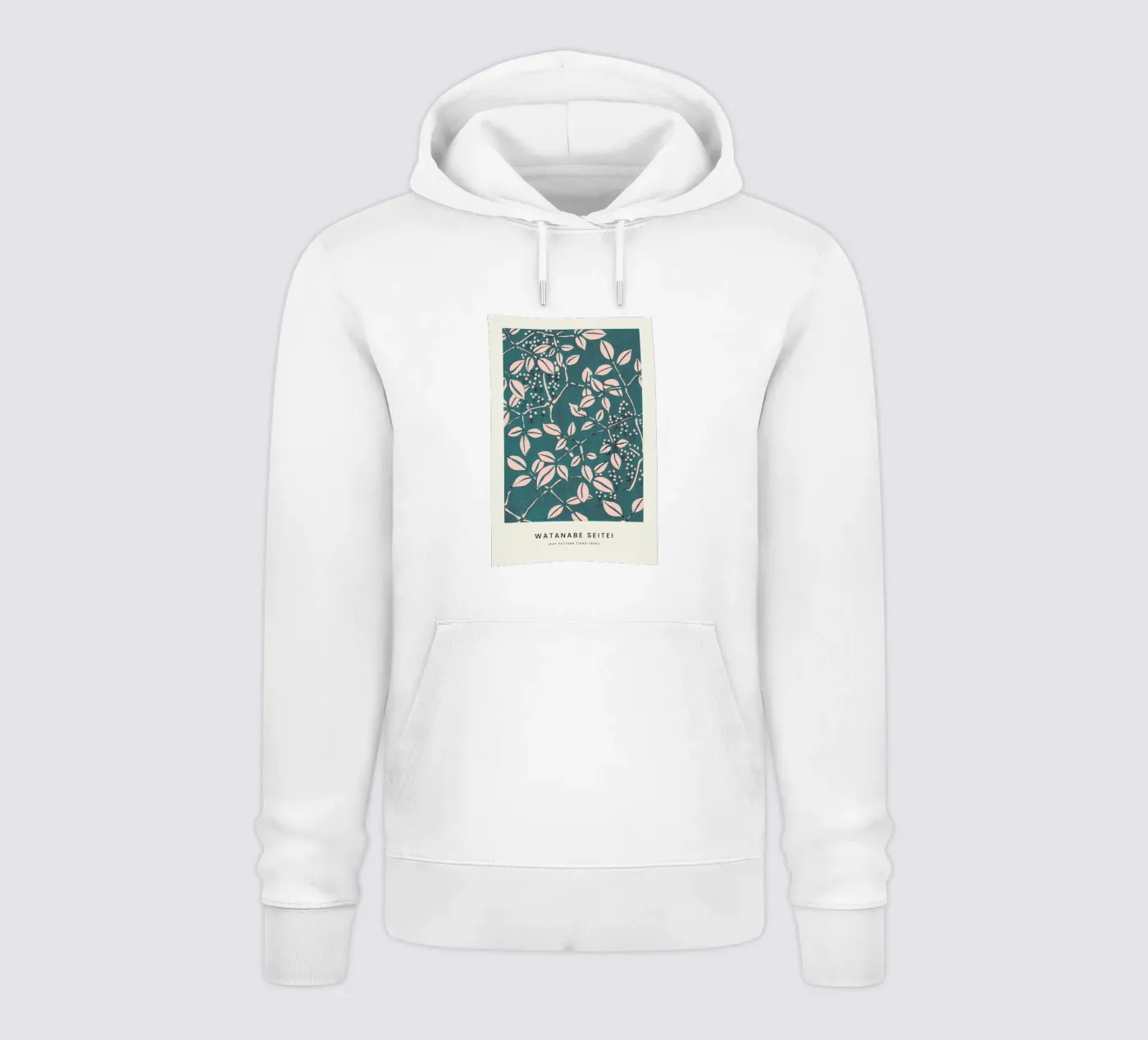 Seitei - Leaf Pattern hoodie van Vintage by JUNIQE