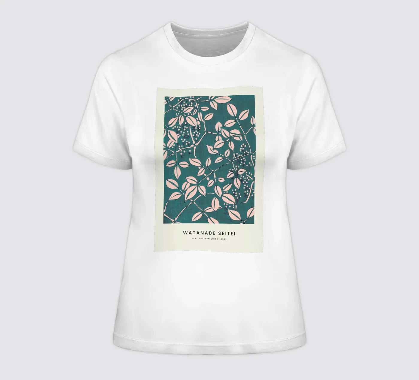 Seitei - Leaf Pattern t-shirt da donna da Vintage by JUNIQE