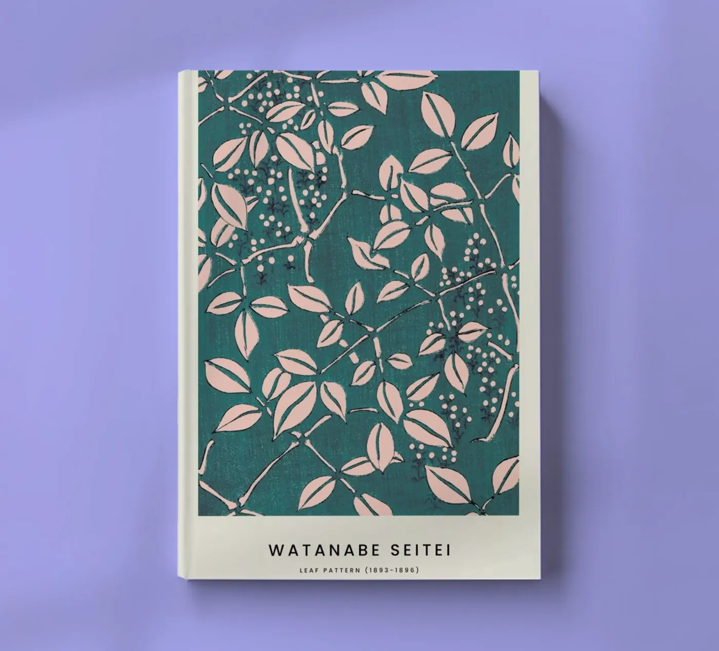 Seitei - Leaf Pattern diario da Vintage by JUNIQE