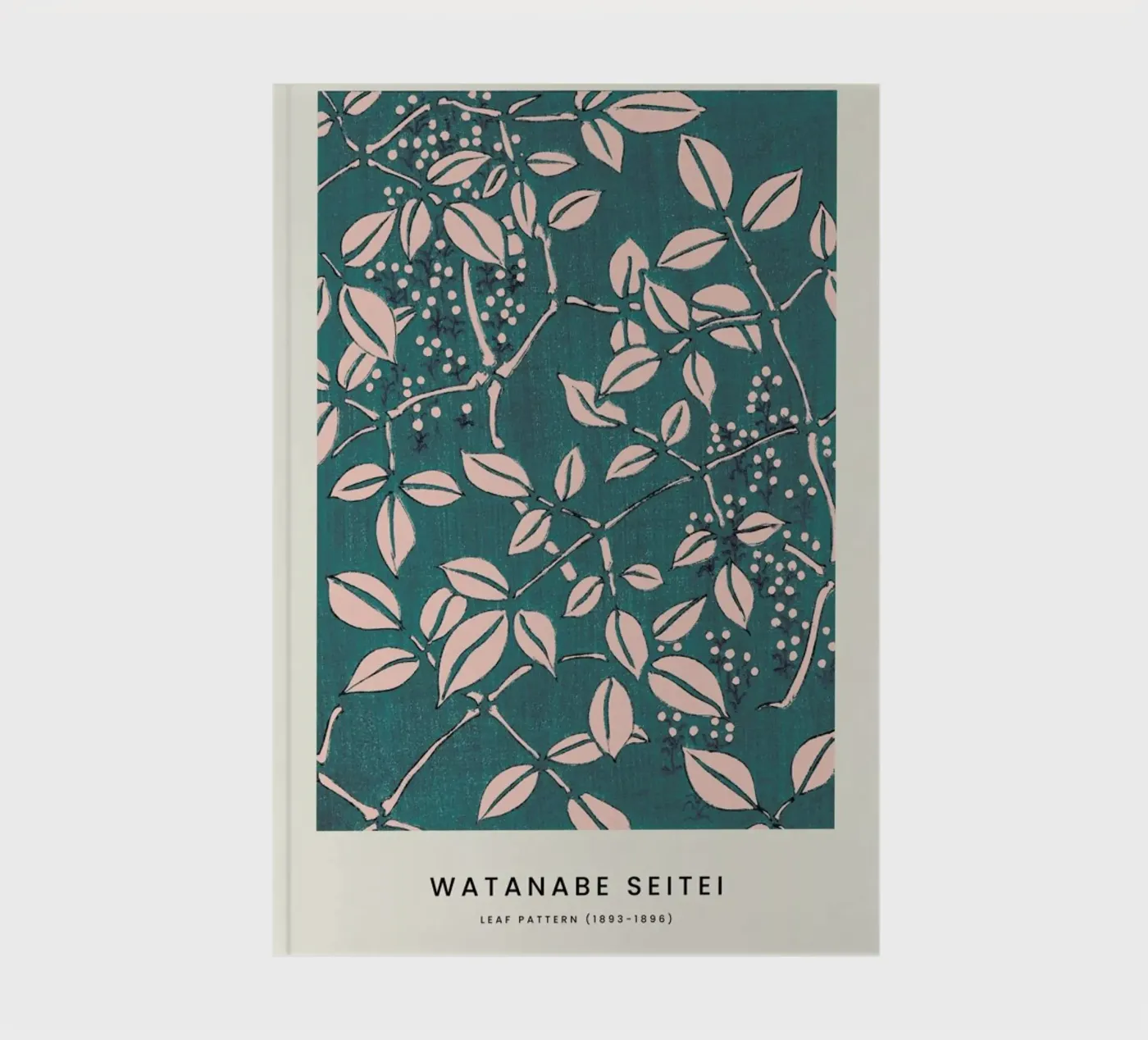 Seitei - Leaf Pattern notebook by Vintage by JUNIQE