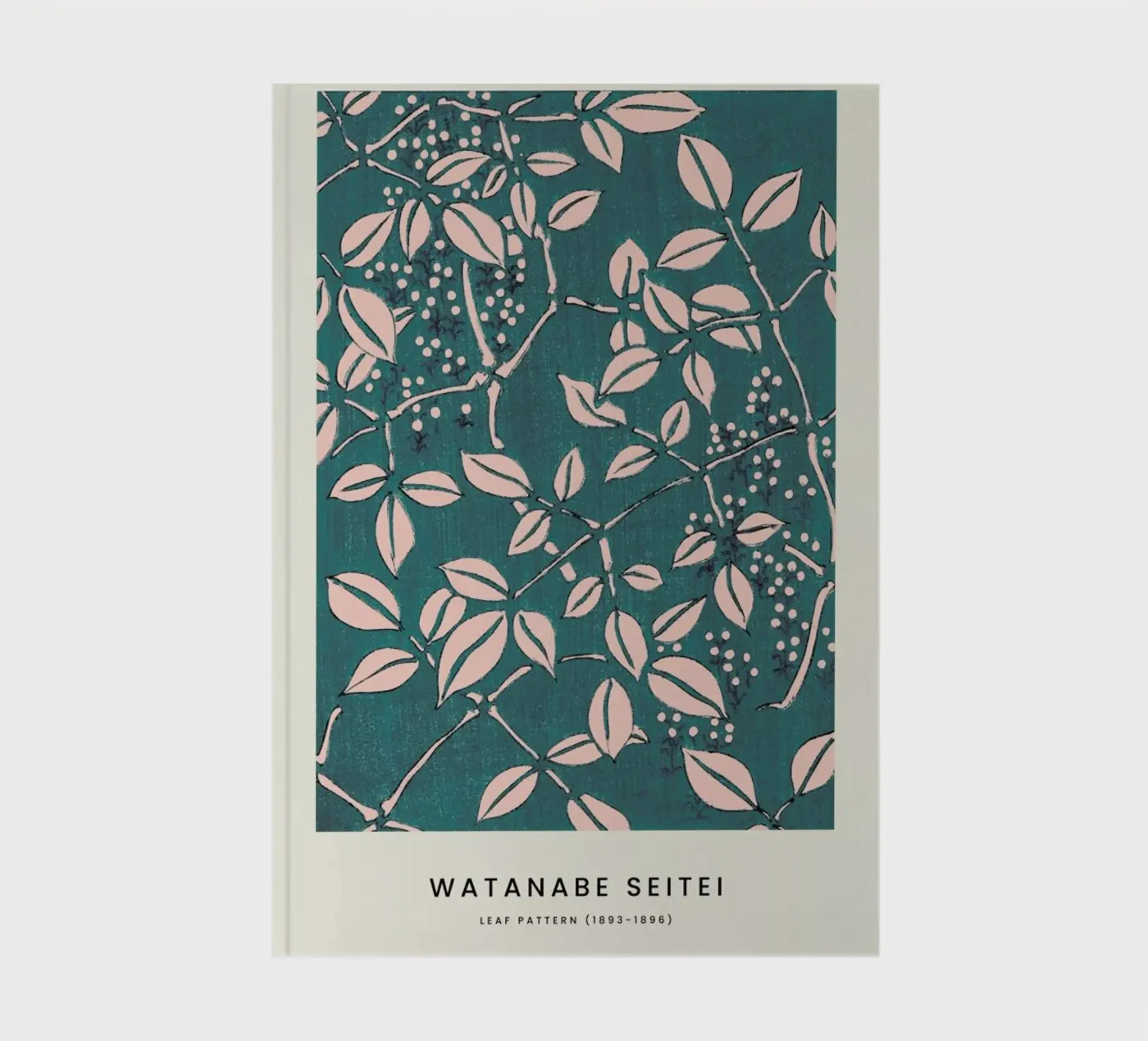 Seitei - Leaf Pattern diario da Vintage by JUNIQE