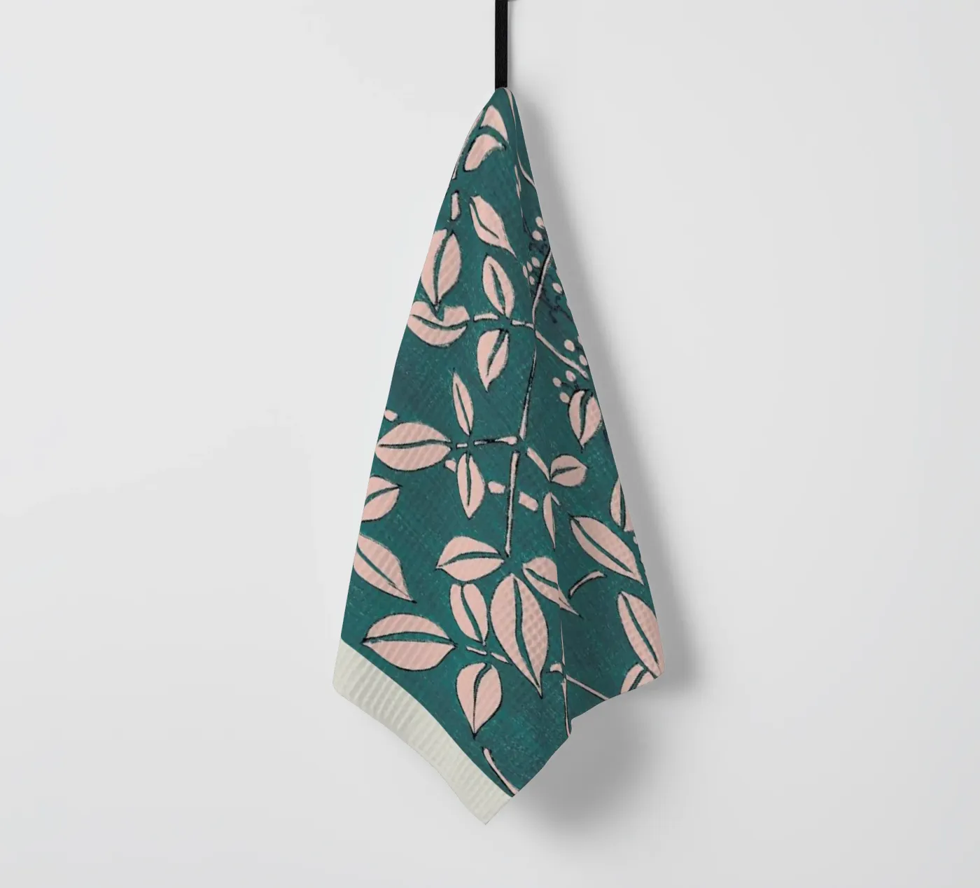 Seitei - Leaf Pattern canovaccio da cucina da Vintage by JUNIQE