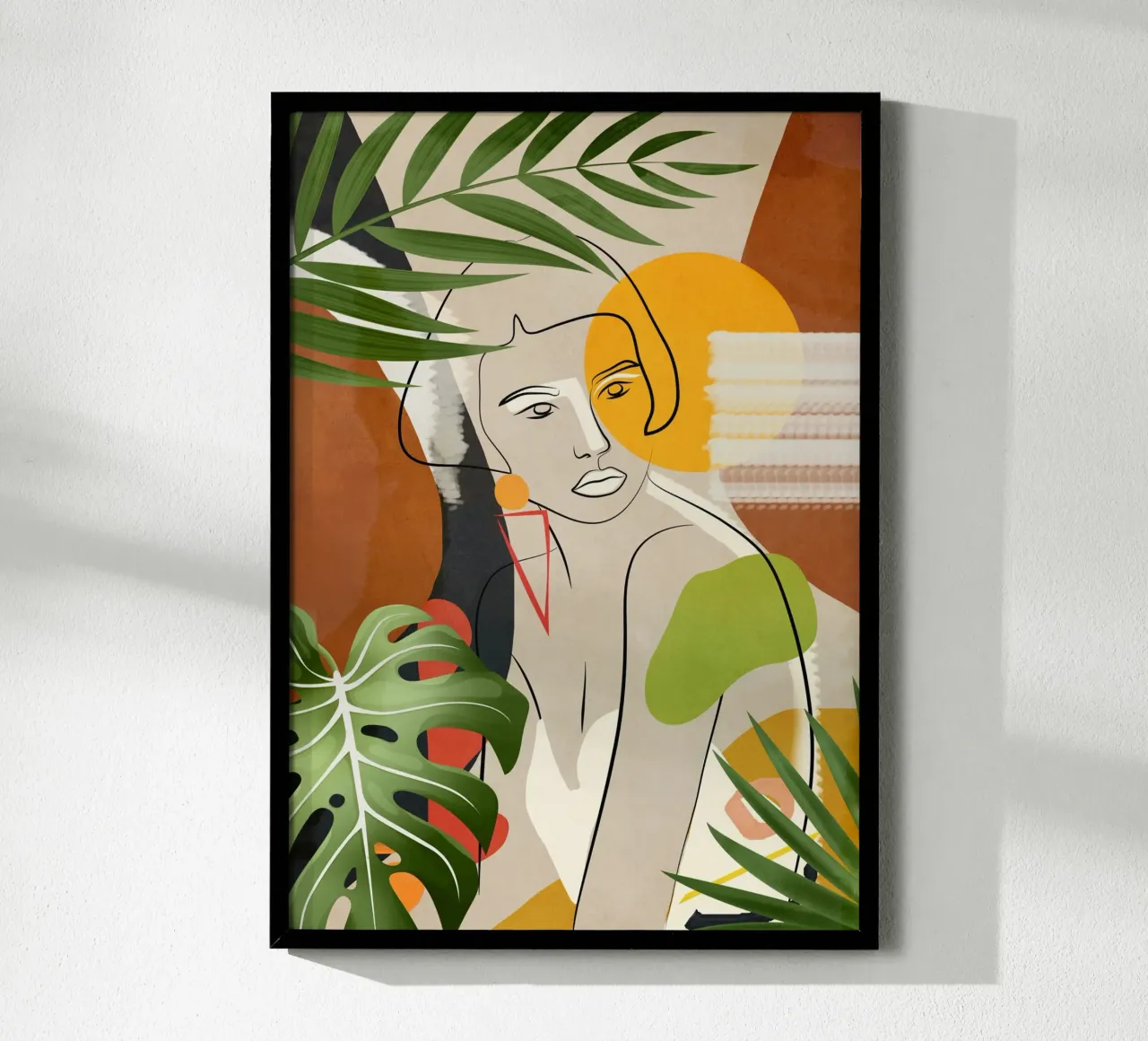 Nature Moment 5 poster con telaio in plastica da Nadjaa