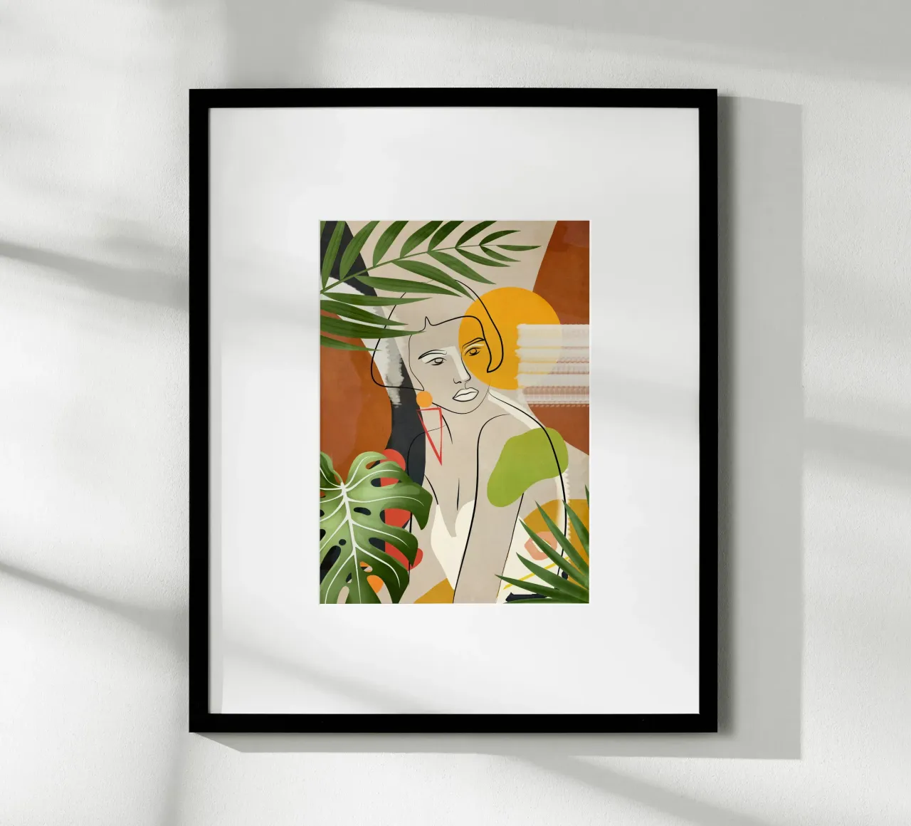 Nature Moment 5 poster con telaio in plastica da Nadjaa