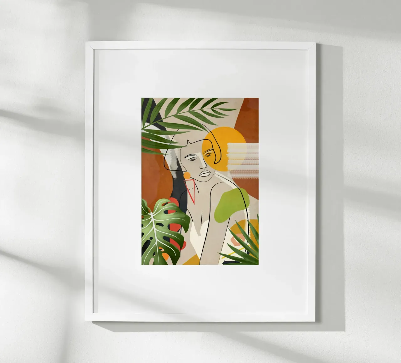 Nature Moment 5 poster con telaio in plastica da Nadjaa