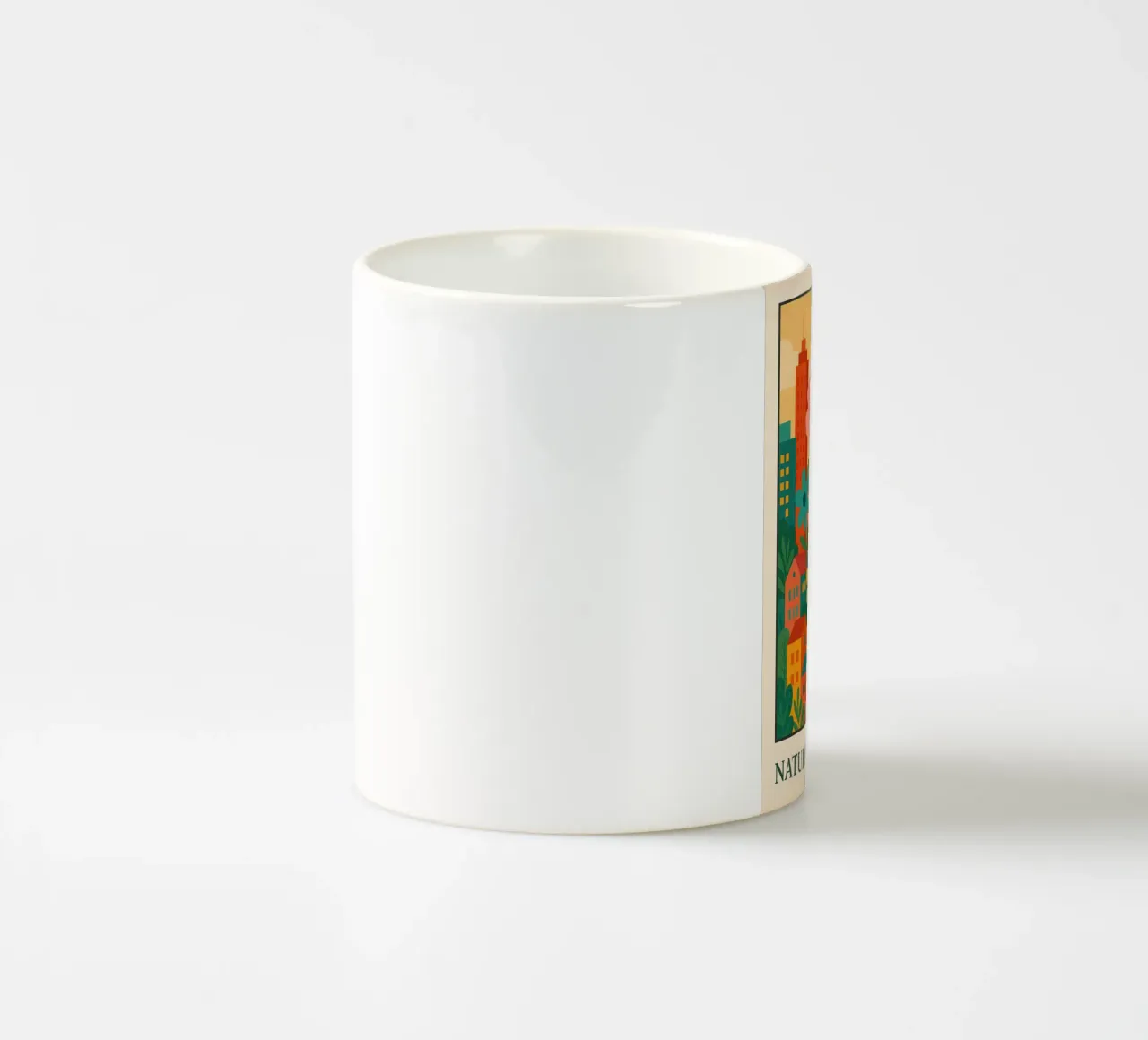 Urban Bloom - Nature Finds Its Way tazza in ceramica da theister