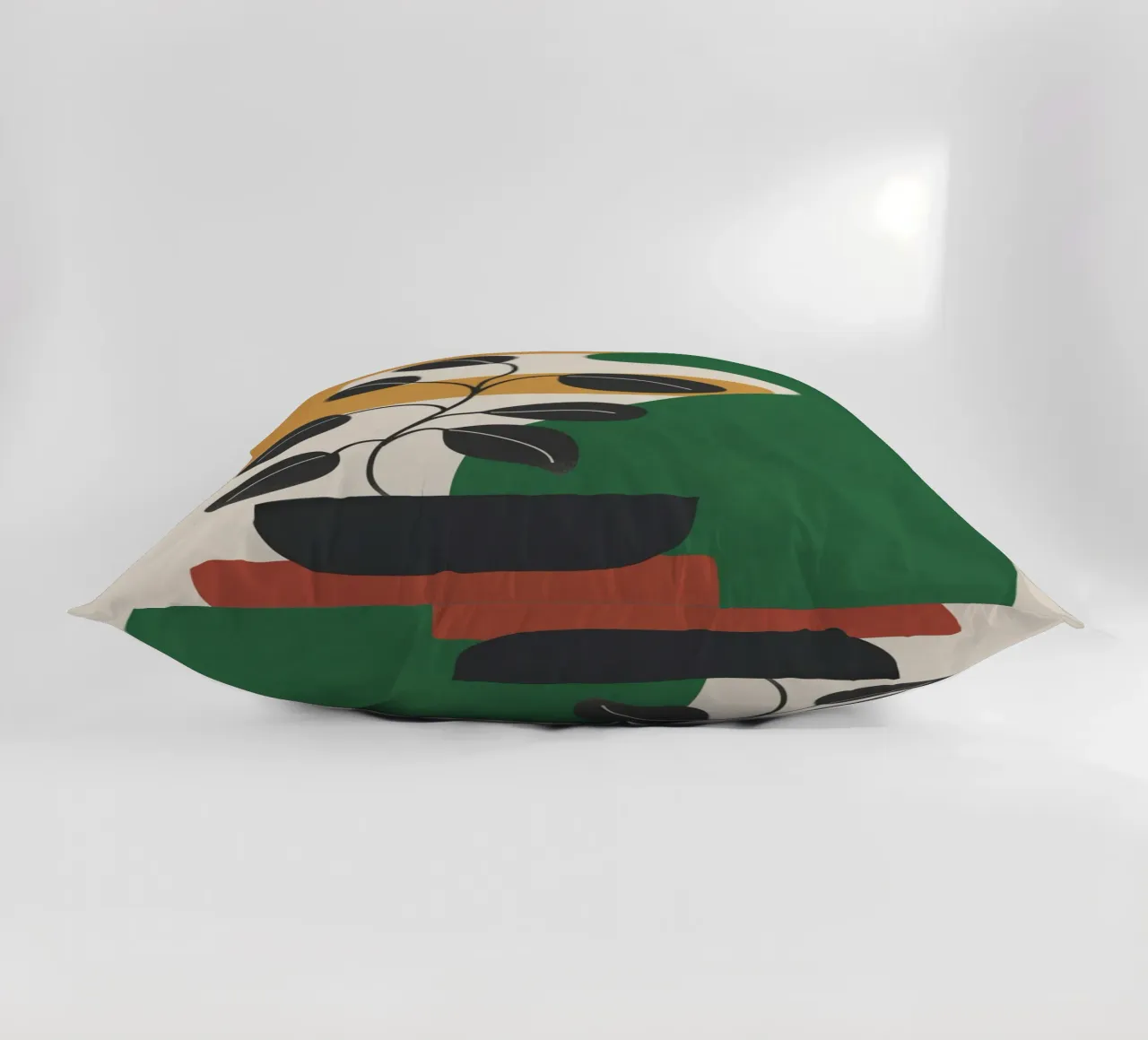 Modern Abstract Minimal Shapes Branches Art 4 cuscino da Nadjaa