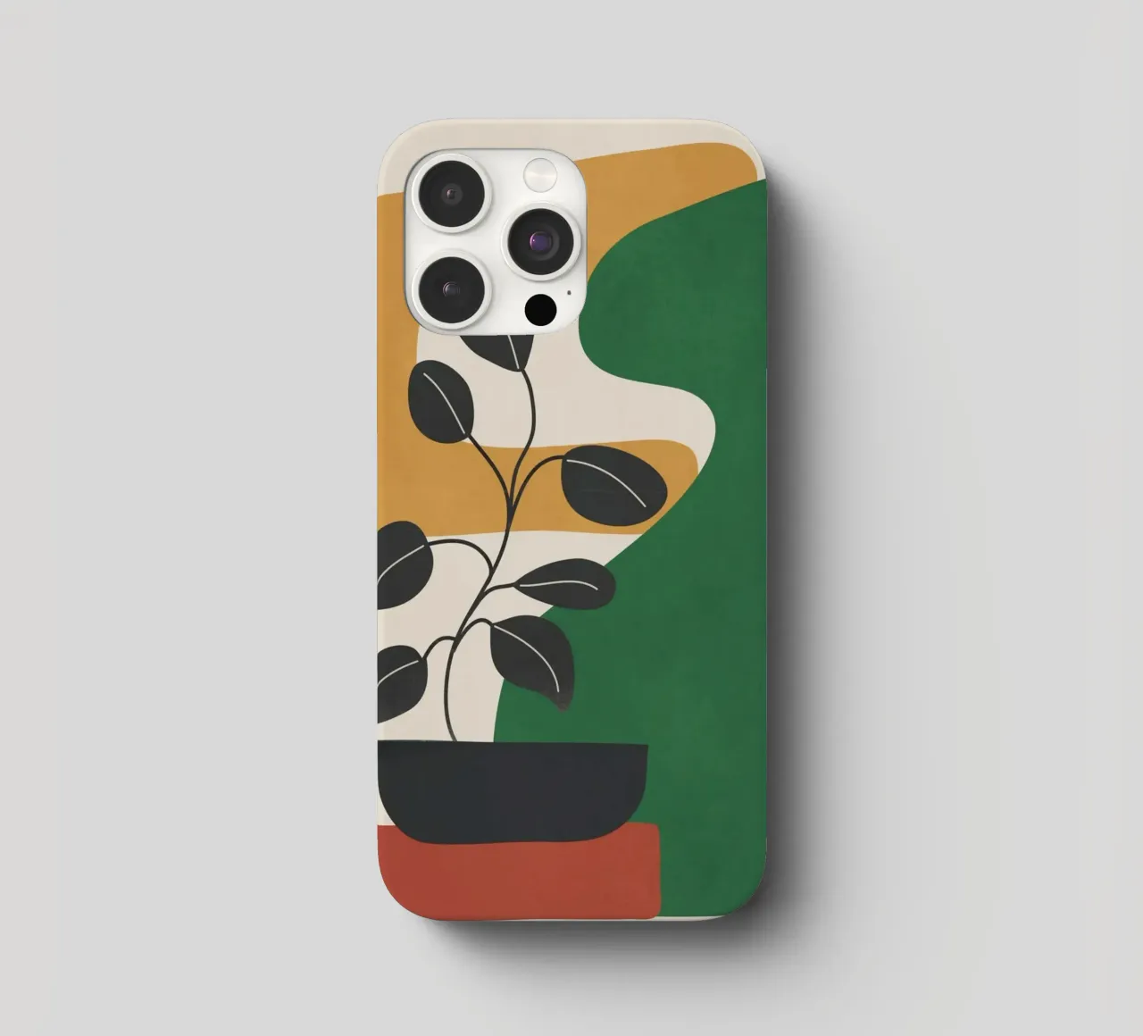 Modern Abstract Minimal Shapes Branches Art 4 cover iphone da Nadjaa