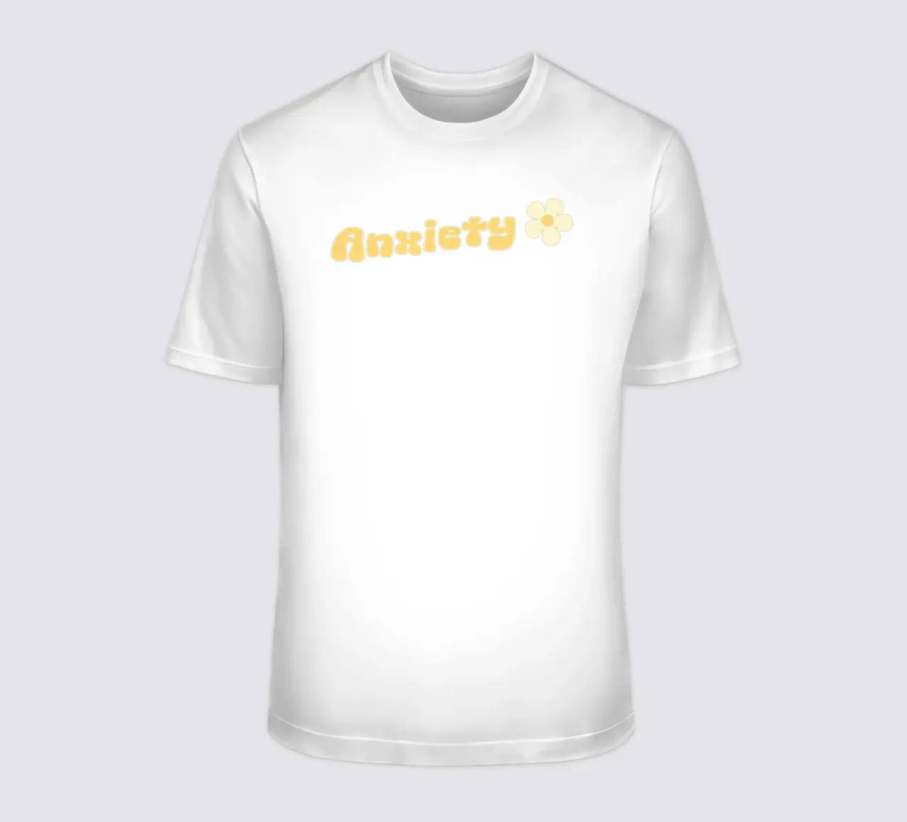 Ansia Divertente Retro Sarcasmo Introverso Salute mentale t-shirt da sillyindustries