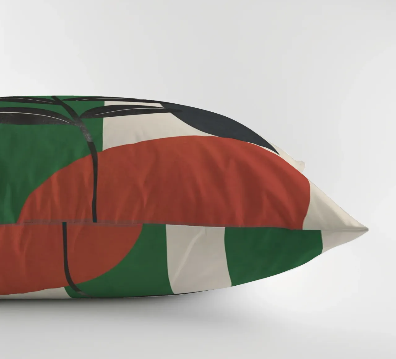 Modern Abstract Minimal Shapes Branches Art 5 cuscino da Nadjaa