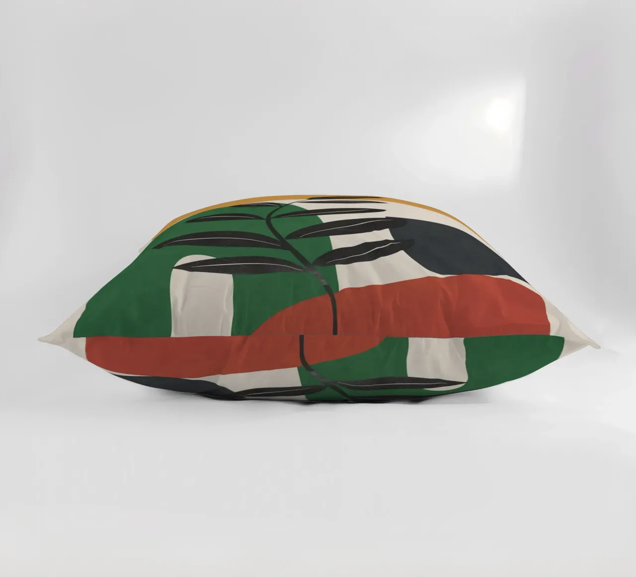 Modern Abstract Minimal Shapes Branches Art 5 cuscino da Nadjaa